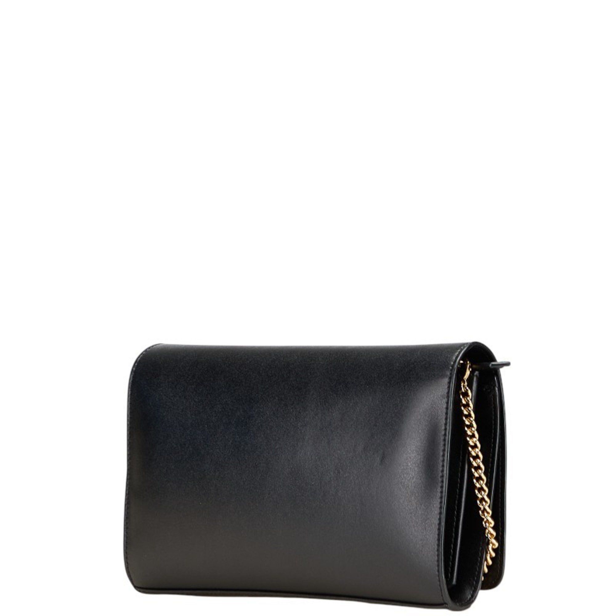 Fendi Fendi Chain Wallet Shoulder Bag 8BS004 Black Calfskin Leather Women's FENDI Size ONE SIZE - 2 Thumbnail