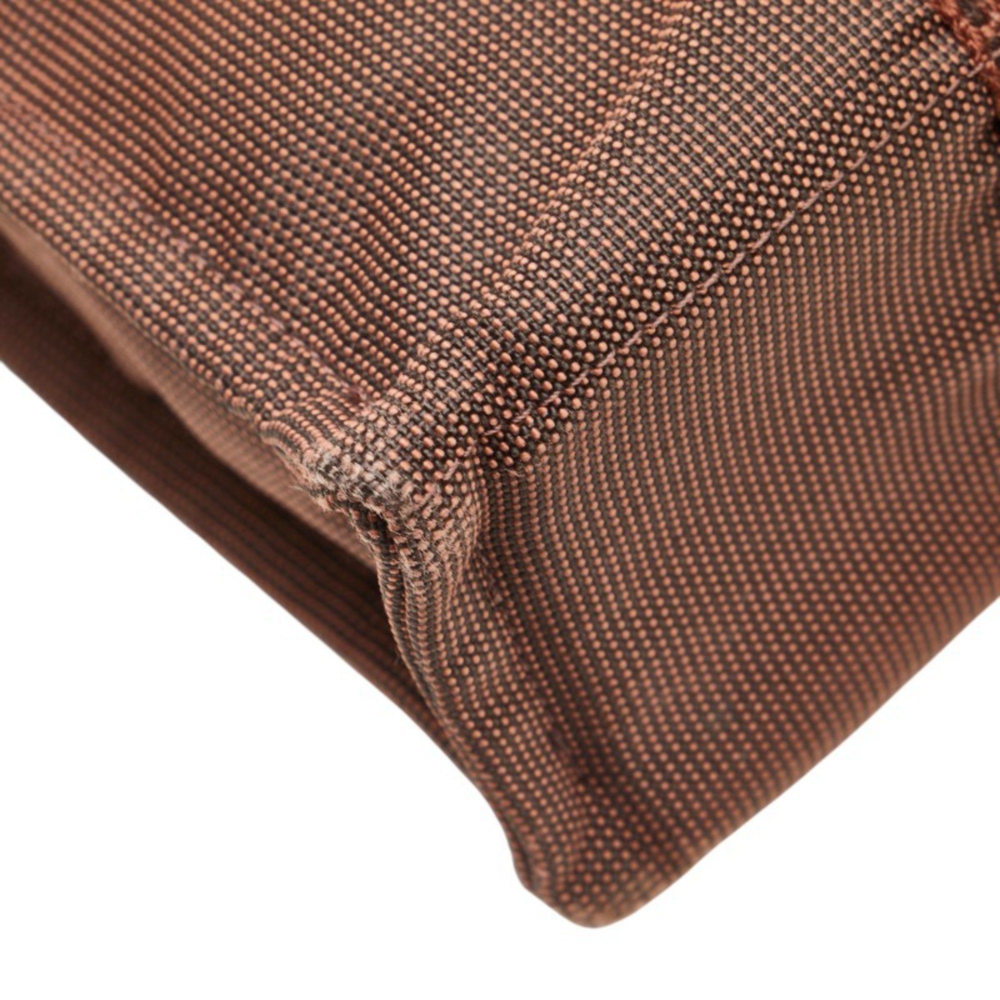 Hermes Hermès Air Line Tote PM Handbag, Brown Canvas Bag, Women's, HERMES Size ONE SIZE - 6 Thumbnail