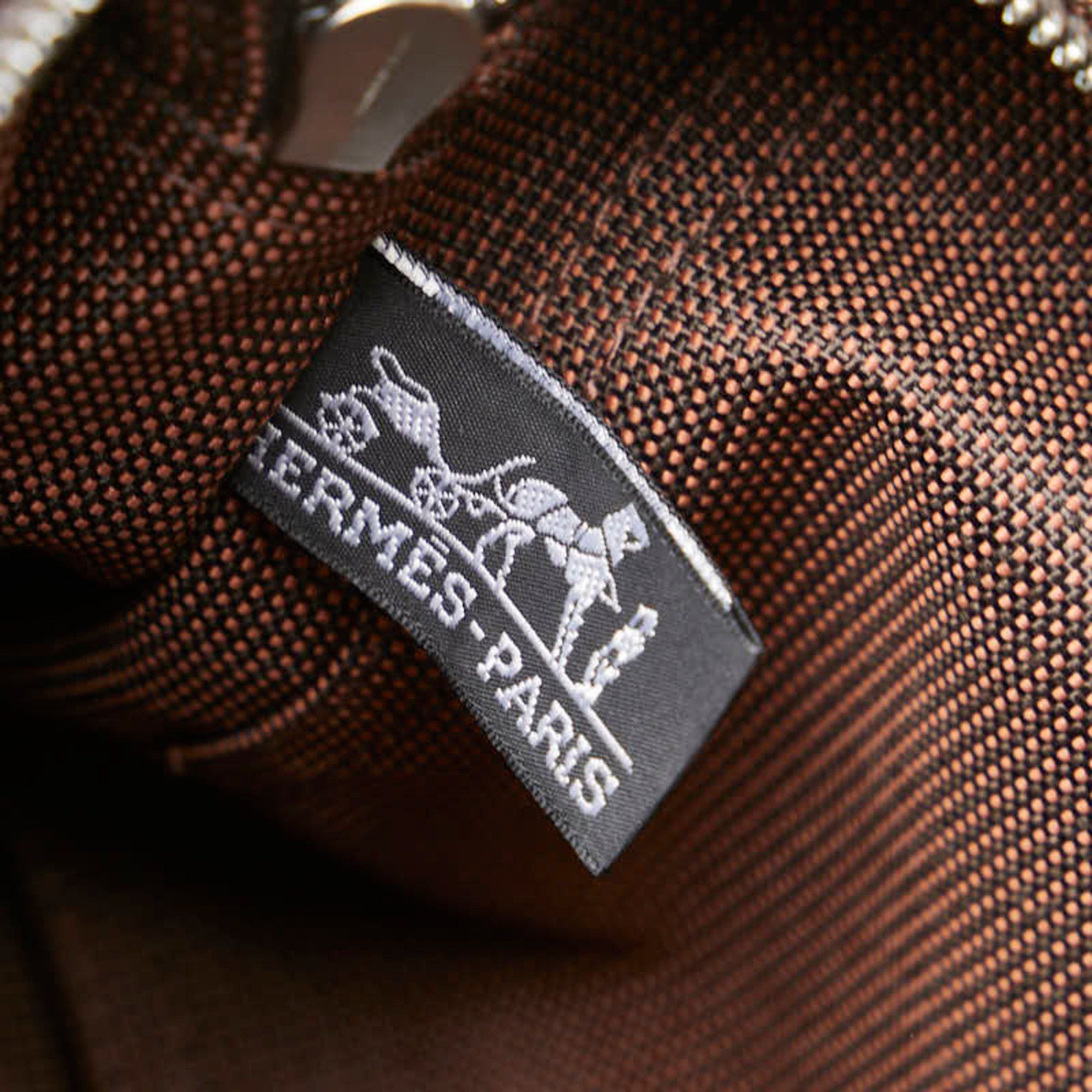 Hermes Hermès Air Line Tote PM Handbag, Brown Canvas Bag, Women's, HERMES Size ONE SIZE - 11 Thumbnail