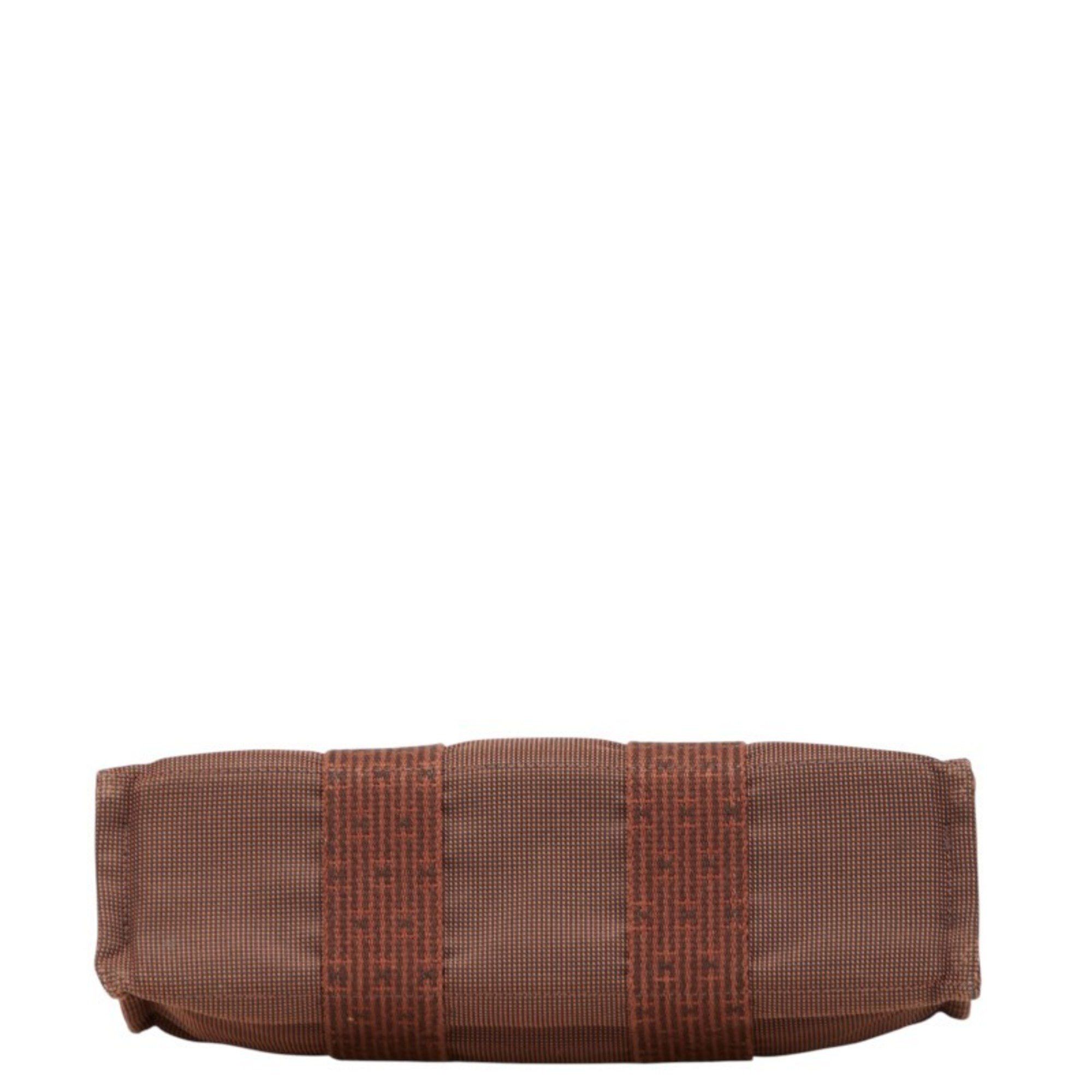 Hermes Hermès Air Line Tote PM Handbag, Brown Canvas Bag, Women's, HERMES Size ONE SIZE - 3 Thumbnail
