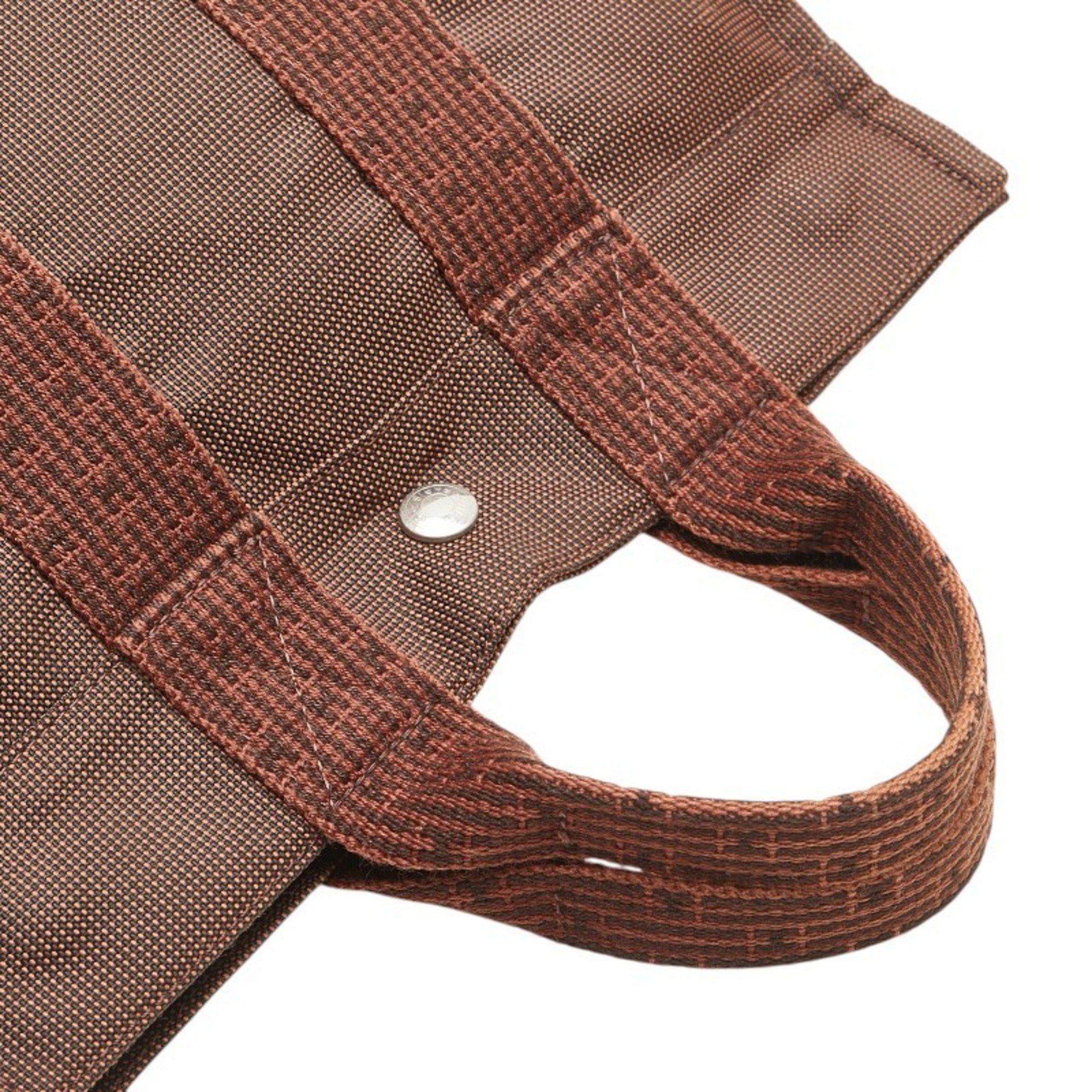 Hermes Hermès Air Line Tote PM Handbag, Brown Canvas Bag, Women's, HERMES Size ONE SIZE - 8 Thumbnail