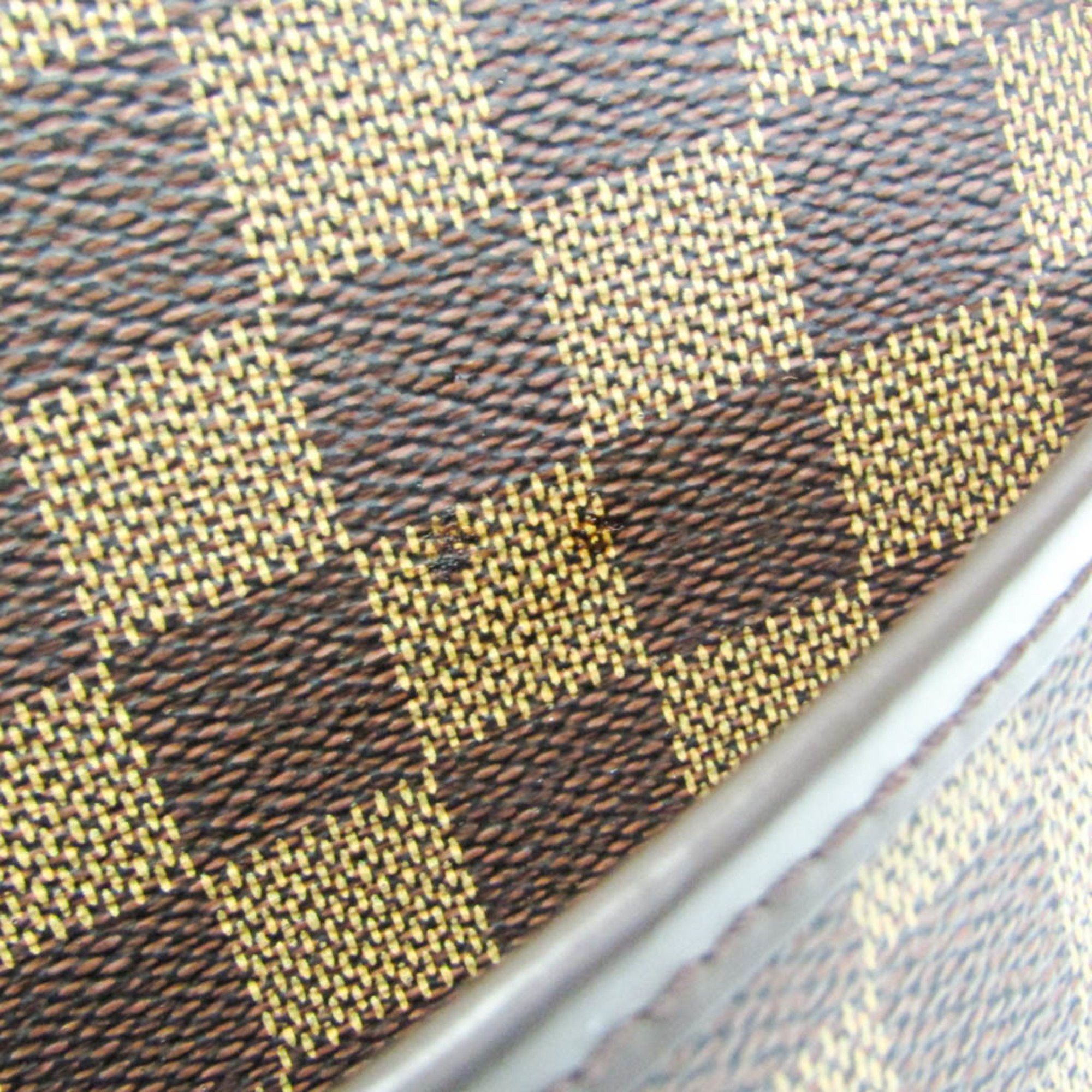 Louis Vuitton Louis Vuitton Damier Sarria Horizontal N51282 Men,Women Handbag Brown,Ebene Size ONE SIZE - 10 Thumbnail
