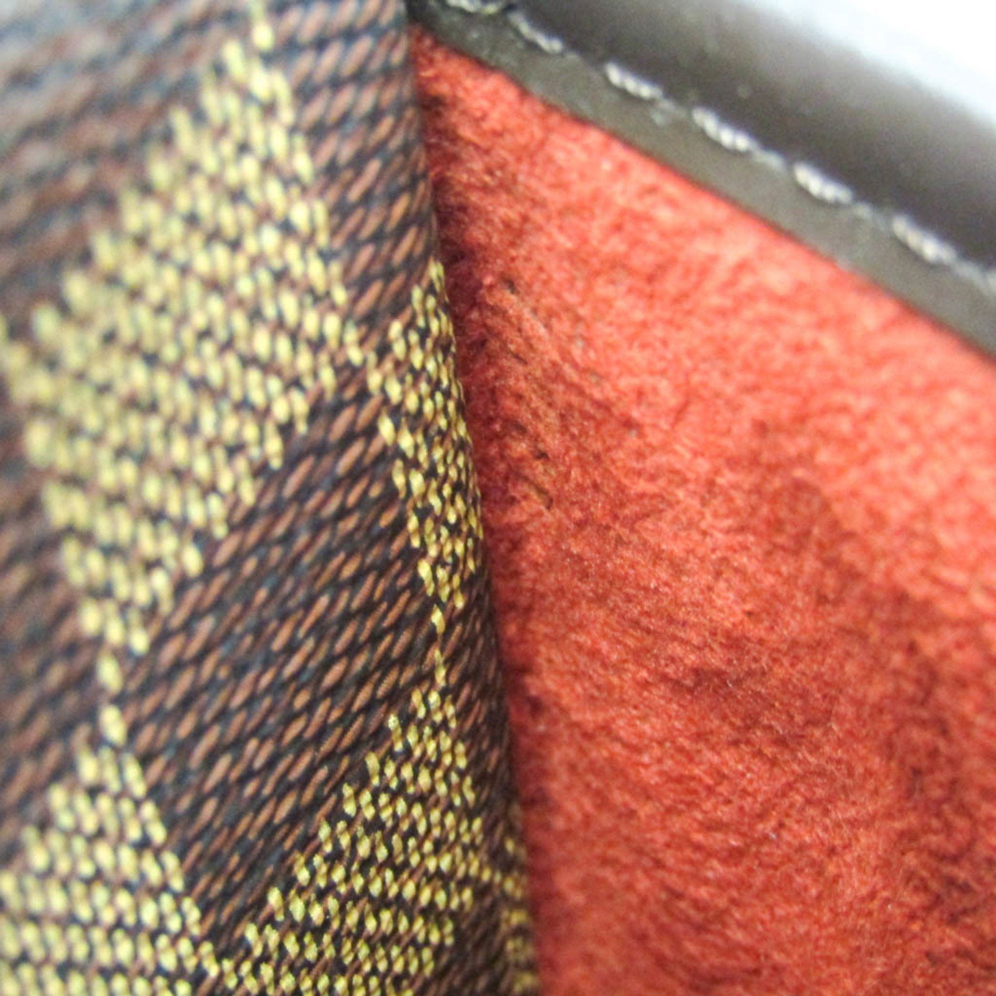 Louis Vuitton Louis Vuitton Damier Sarria Horizontal N51282 Men,Women Handbag Brown,Ebene Size ONE SIZE - 12 Thumbnail