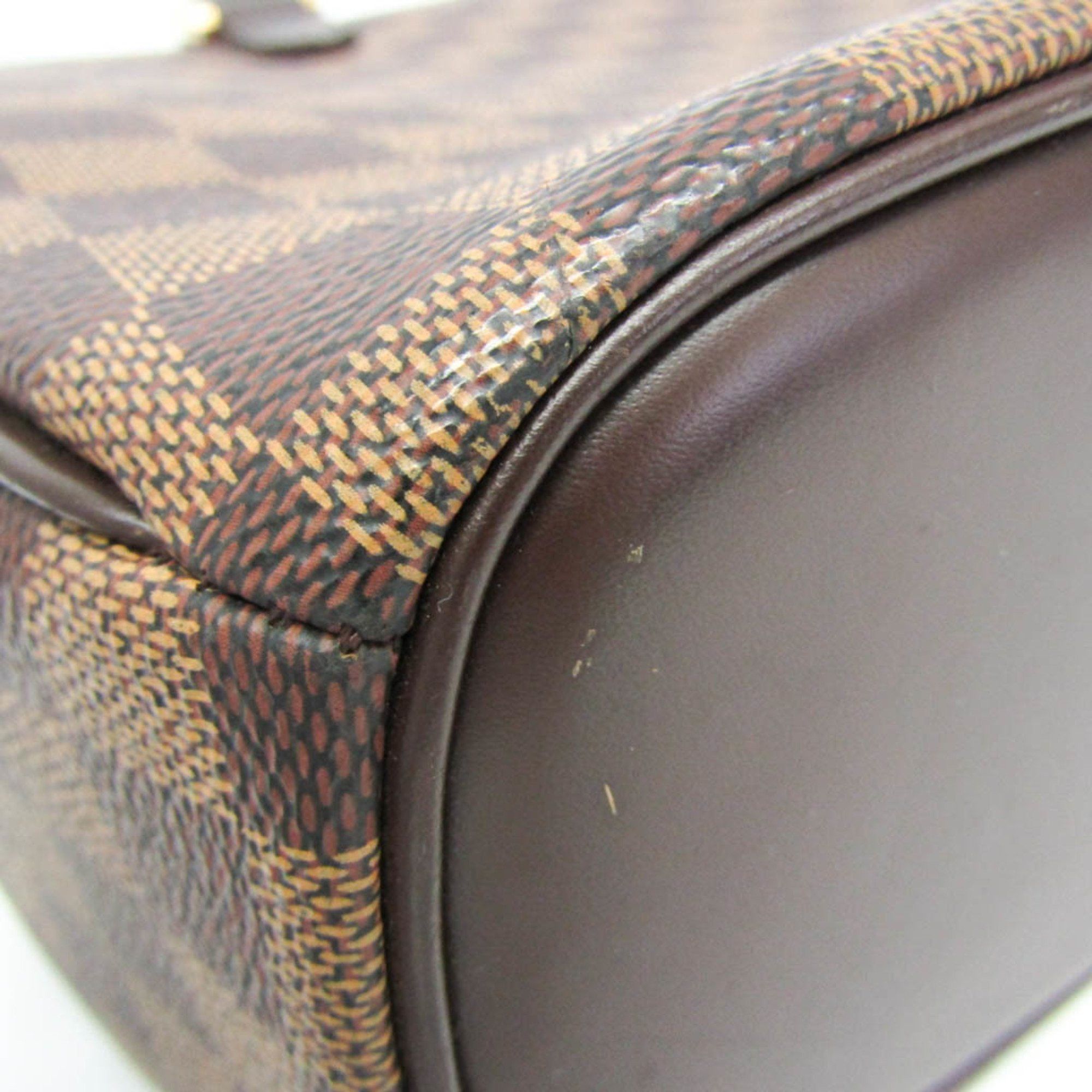 Louis Vuitton Louis Vuitton Damier Sarria Horizontal N51282 Men,Women Handbag Brown,Ebene Size ONE SIZE - 4 Thumbnail