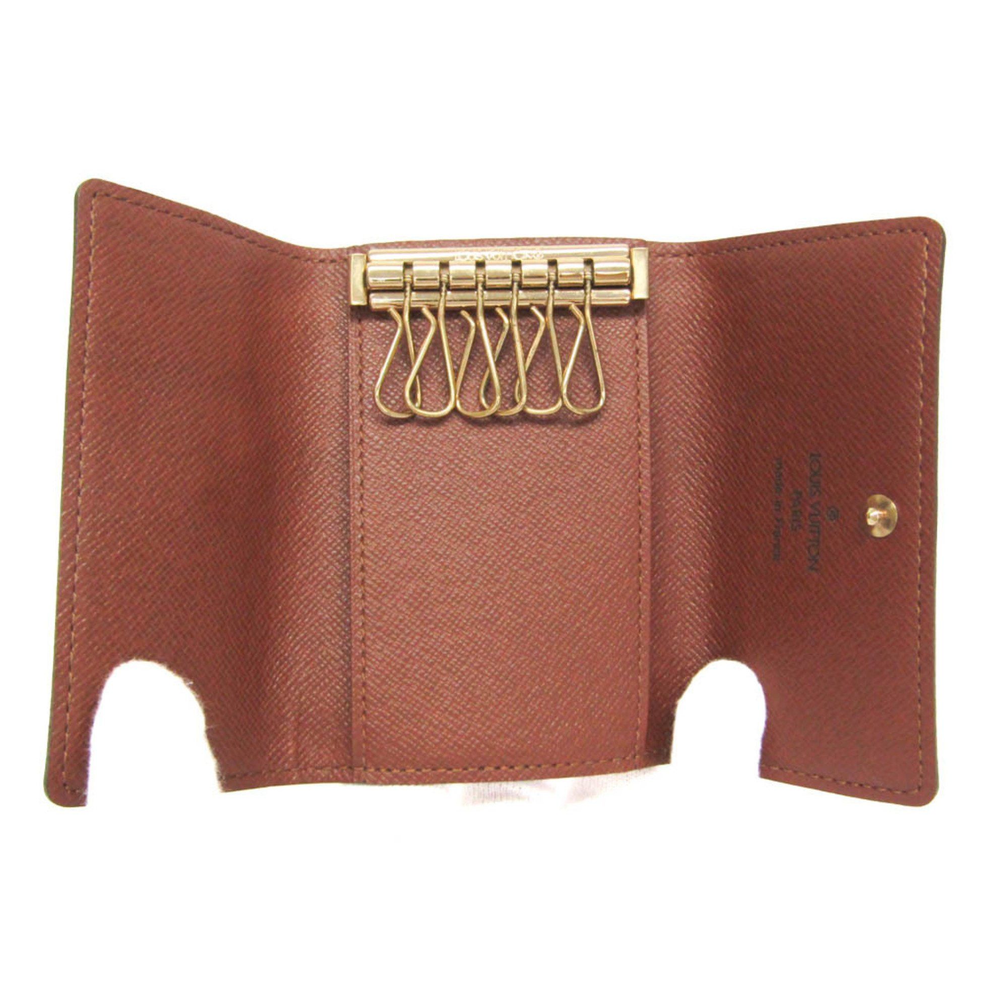 Louis Vuitton Louis Vuitton Monogram Key Holder 6 M62630 Men,Women Monogram Key Case Brown Size ONE SIZE - 3 Thumbnail