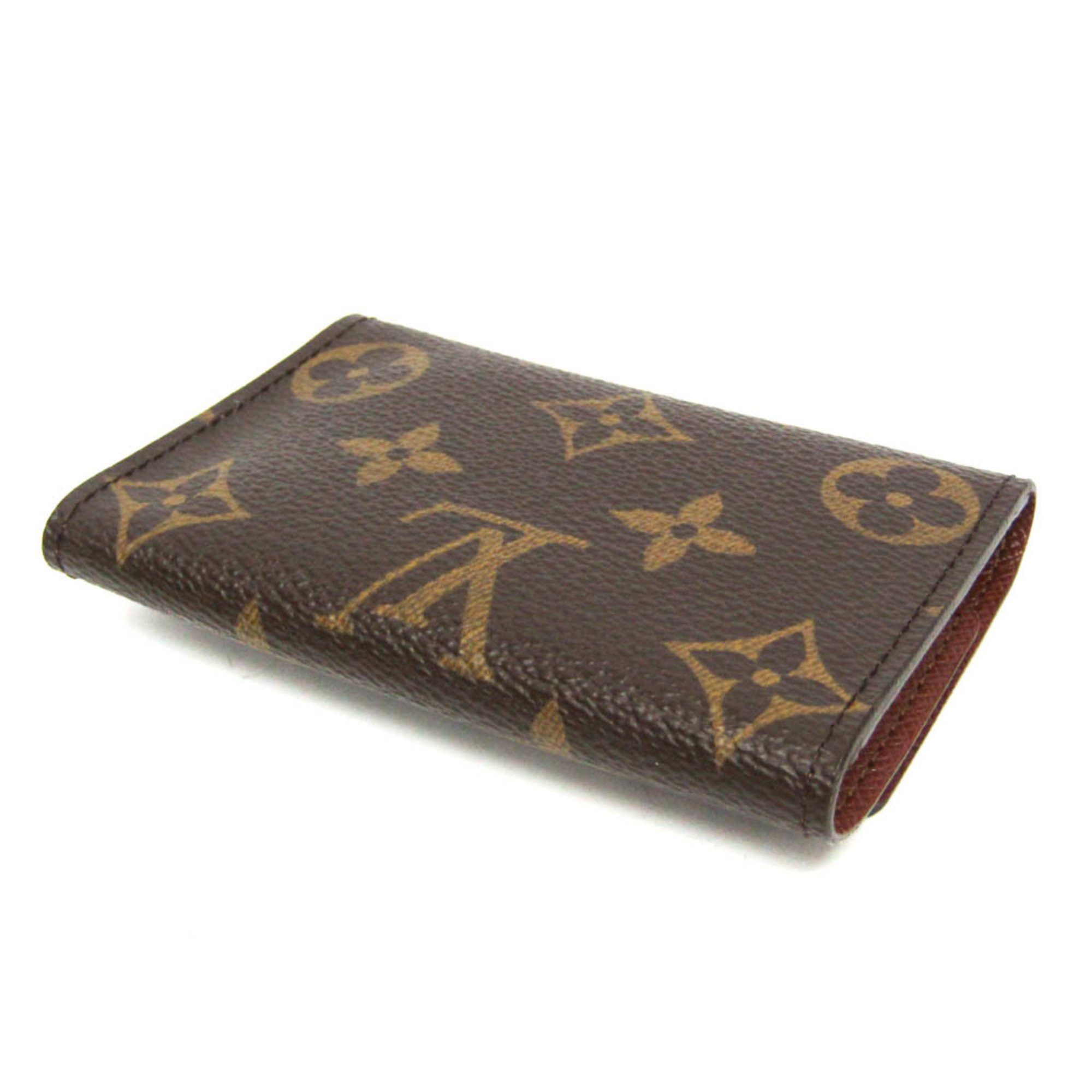 Louis Vuitton Louis Vuitton Monogram Key Holder 6 M62630 Men,Women Monogram Key Case Brown Size ONE SIZE - 2 Thumbnail