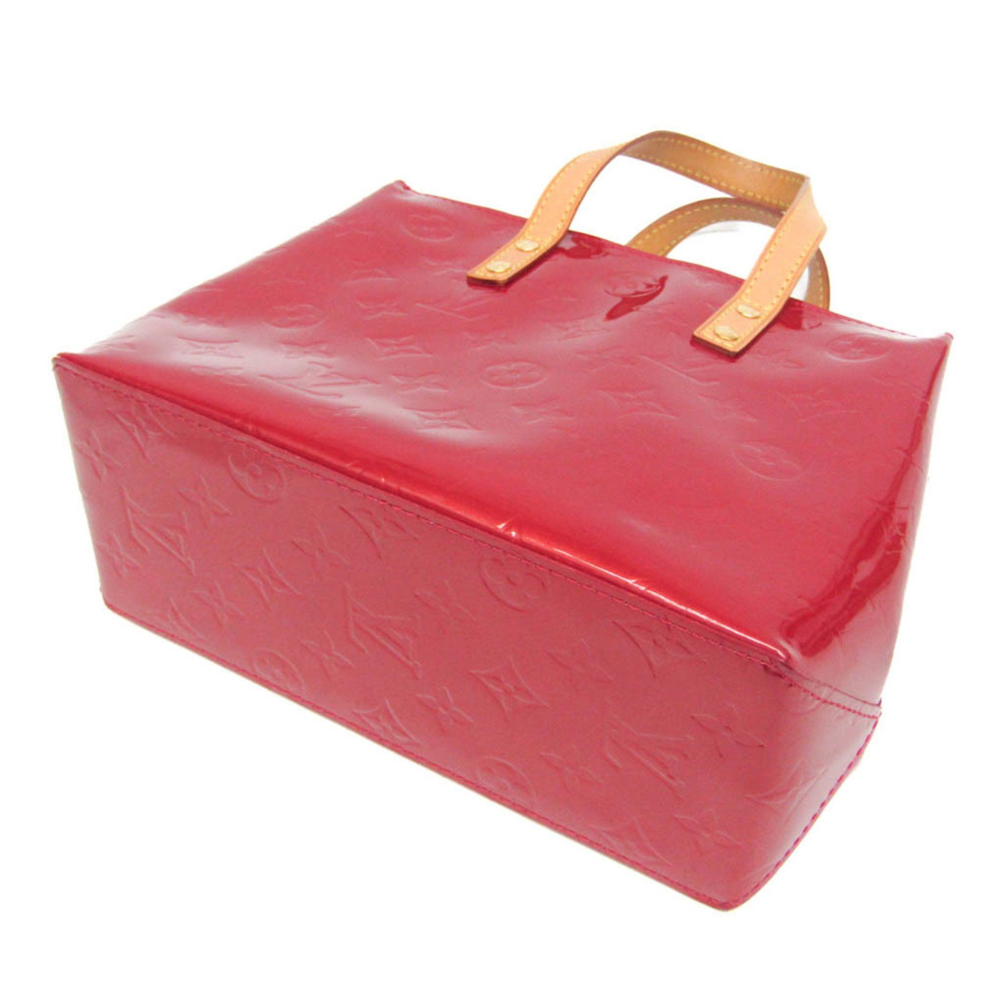 Louis Vuitton Louis Vuitton Monogram Vernis Reade PM M91990 Women's Handbag Pomme D'amour Size ONE SIZE - 2 Thumbnail