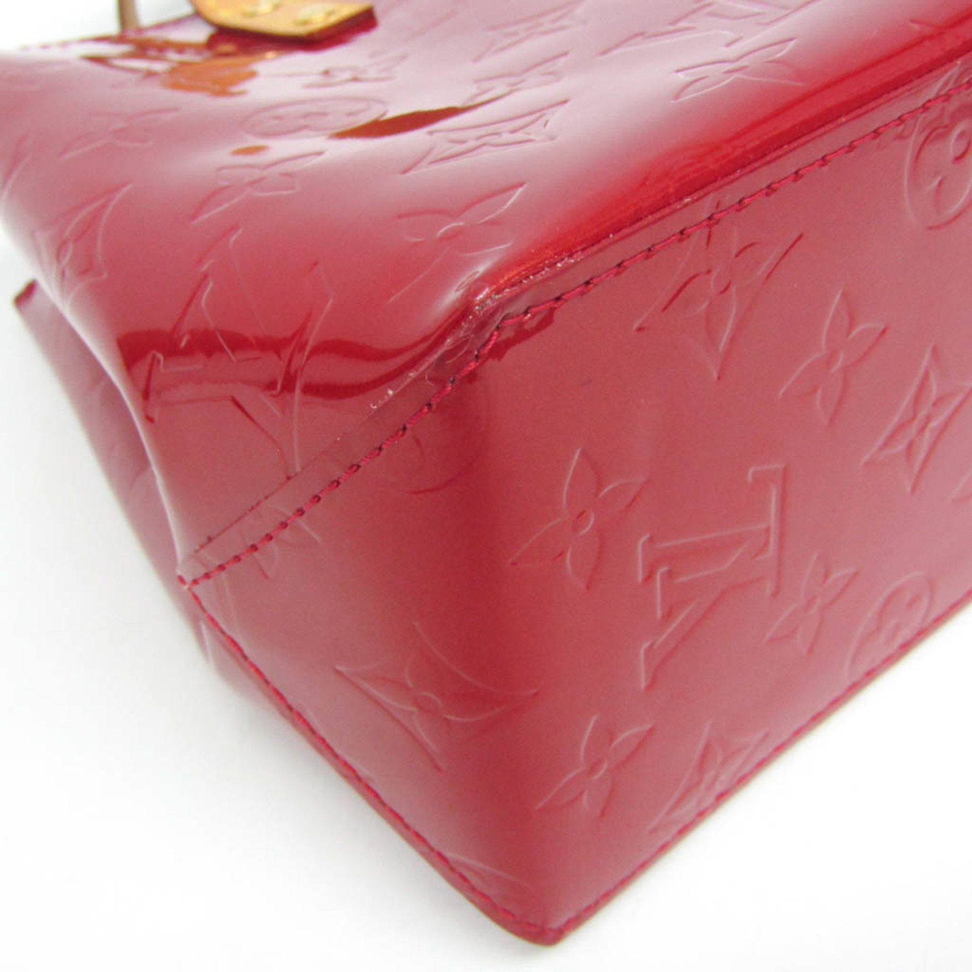 Louis Vuitton Louis Vuitton Monogram Vernis Reade PM M91990 Women's Handbag Pomme D'amour Size ONE SIZE - 5 Thumbnail