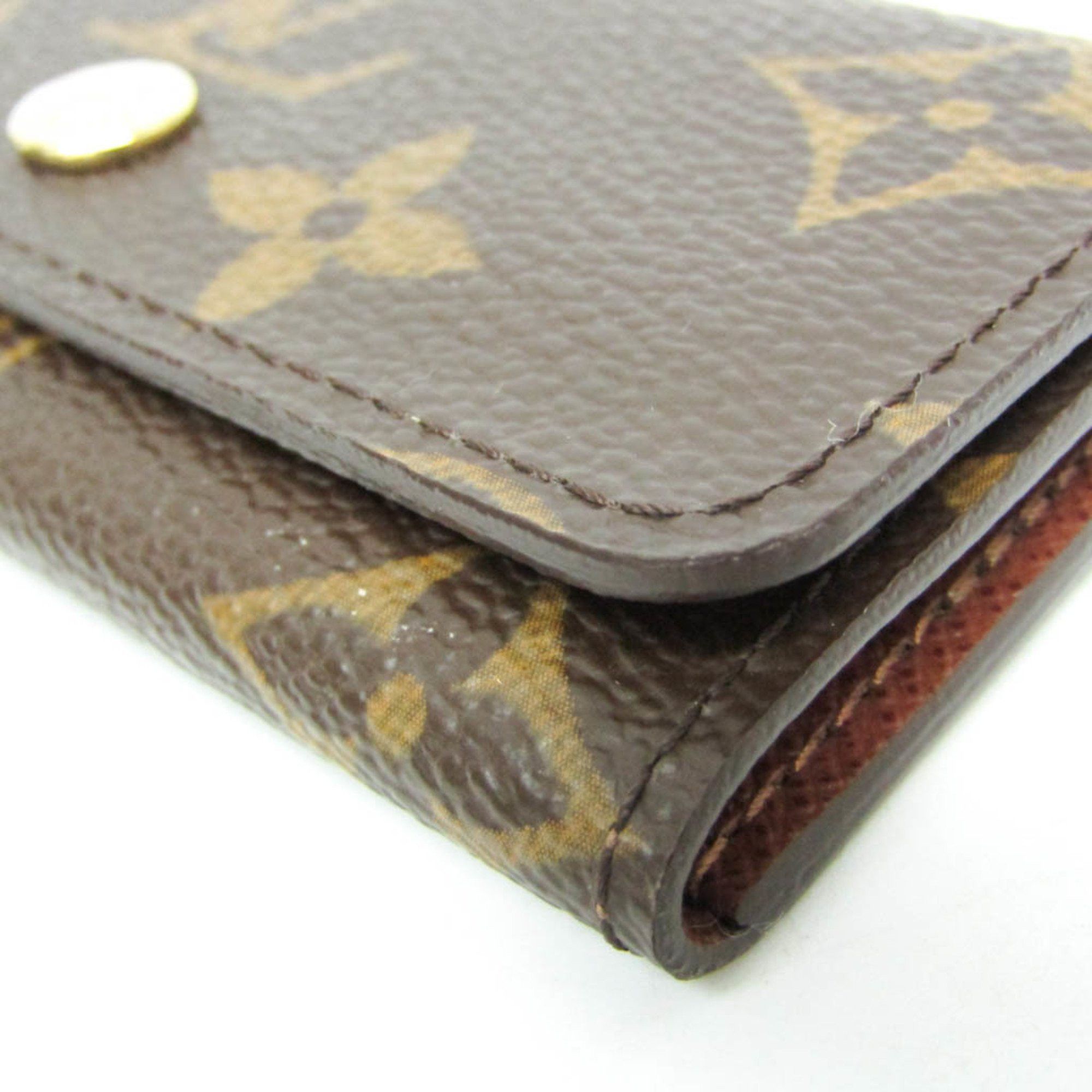Louis Vuitton Louis Vuitton Monogram 4 Key Holder M69517 Men,Women Monogram Key Case Brown Size ONE SIZE - 4 Thumbnail