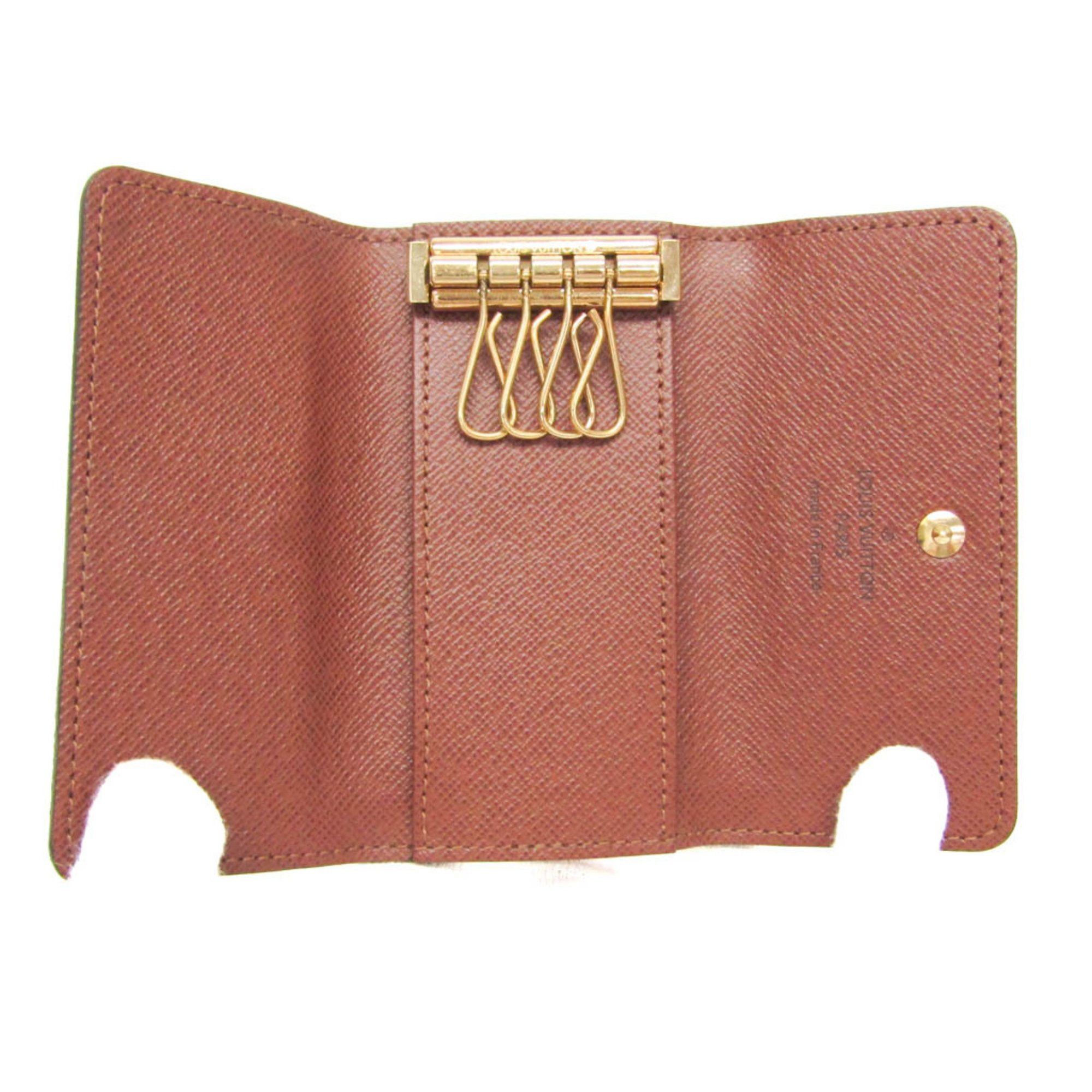 Louis Vuitton Louis Vuitton Monogram 4 Key Holder M69517 Men,Women Monogram Key Case Brown Size ONE SIZE - 3 Thumbnail