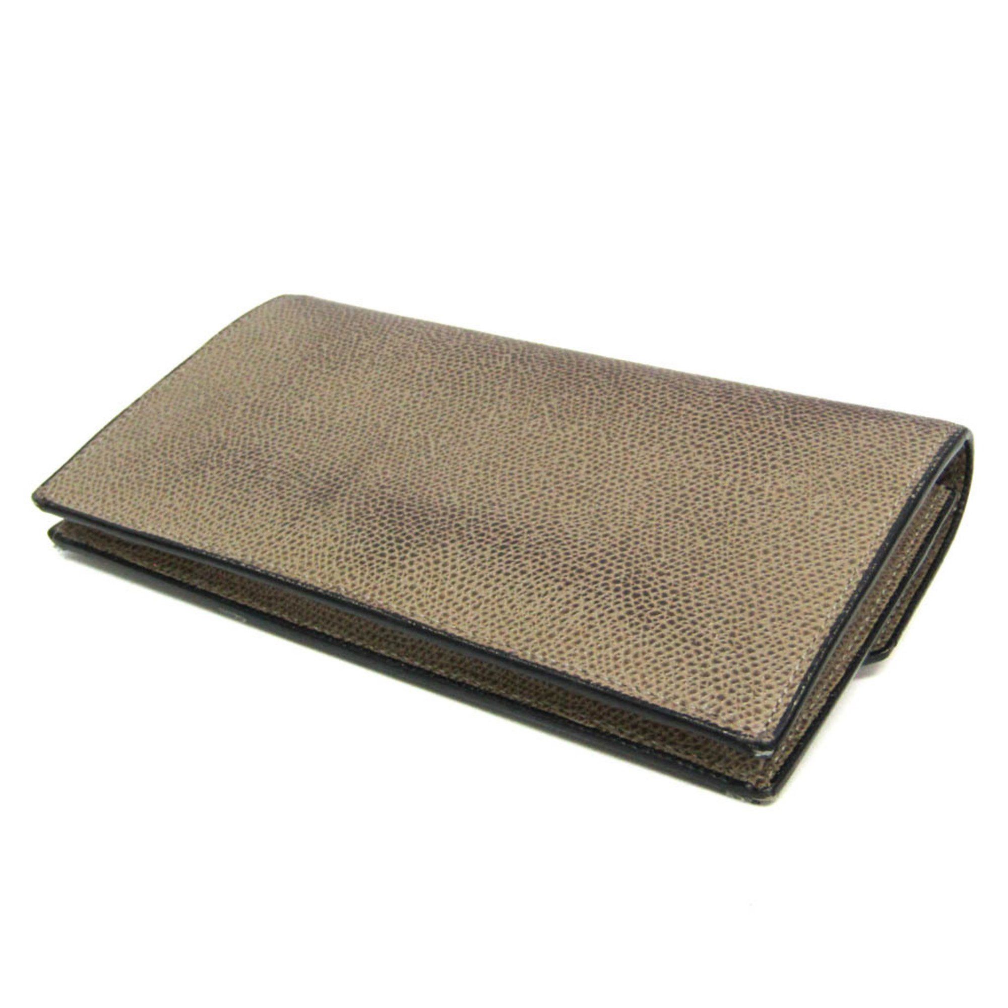 Valextra Valextra Detachable Card Case Men,Women Leather Long Wallet (bi-fold) Beige Size ONE SIZE - 3 Thumbnail