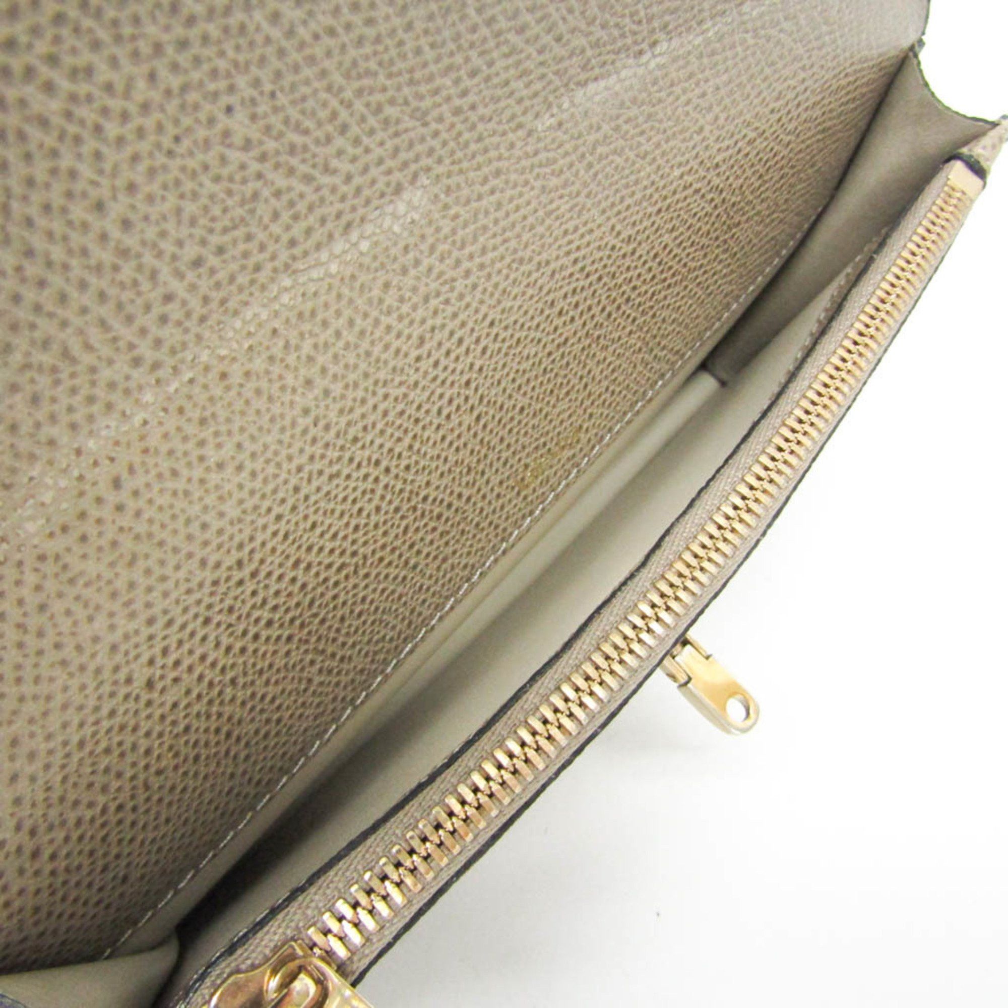Valextra Valextra Detachable Card Case Men,Women Leather Long Wallet (bi-fold) Beige Size ONE SIZE - 5 Thumbnail