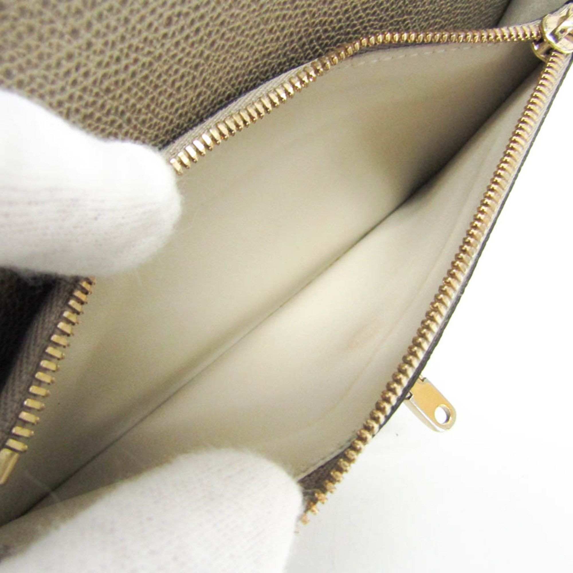 Valextra Valextra Detachable Card Case Men,Women Leather Long Wallet (bi-fold) Beige Size ONE SIZE - 6 Thumbnail