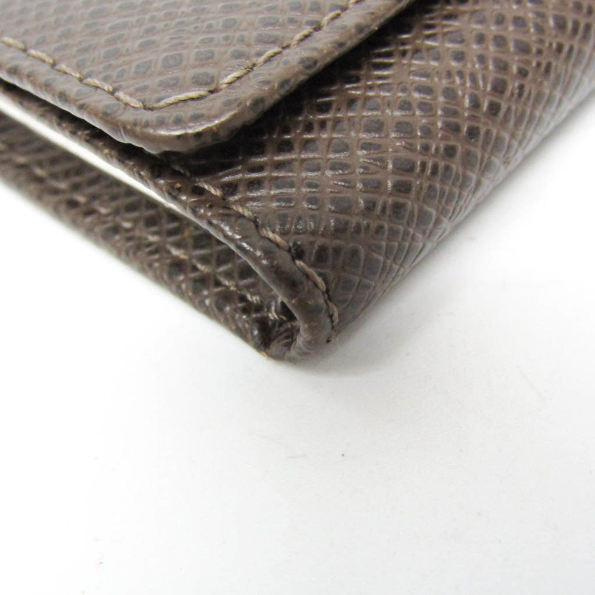 Louis Vuitton Louis Vuitton Taiga Key Holder 4 M30528 Men,Women Taiga Leather Key Case Brown,Grizzly Size ONE SIZE - 7 Thumbnail