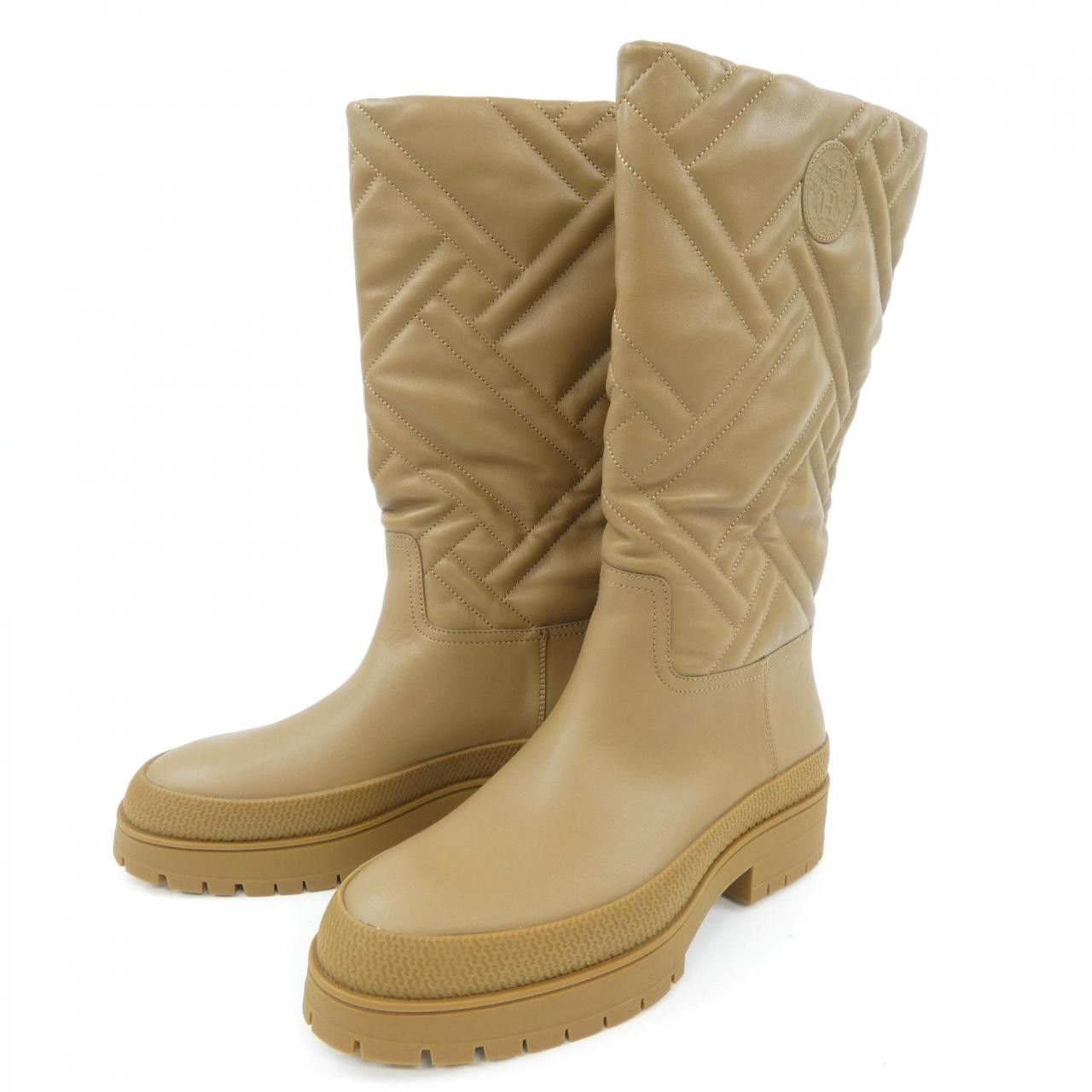 Hermes Hermes Hermes Boots Leather Shoes DUTY FREE for USA Size ONE SIZE - 3 Thumbnail