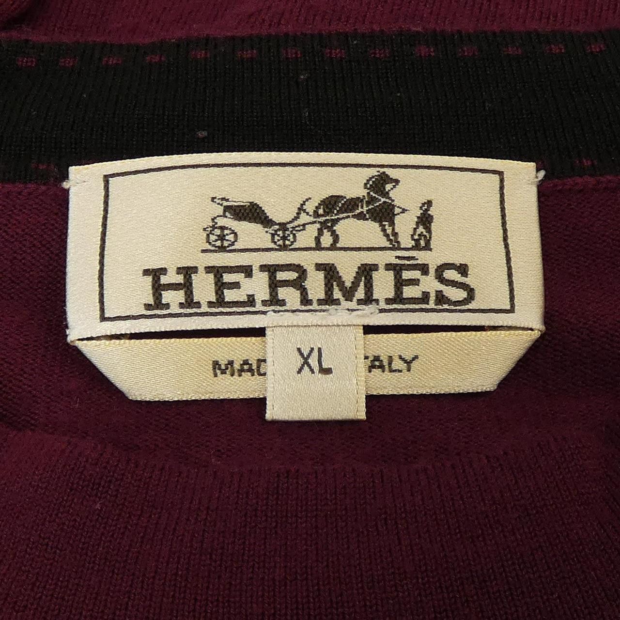 Hermes Hermes Hermes Knitwear Cotton Tops DUTY FREE for USA Size ONE SIZE - 4 Thumbnail