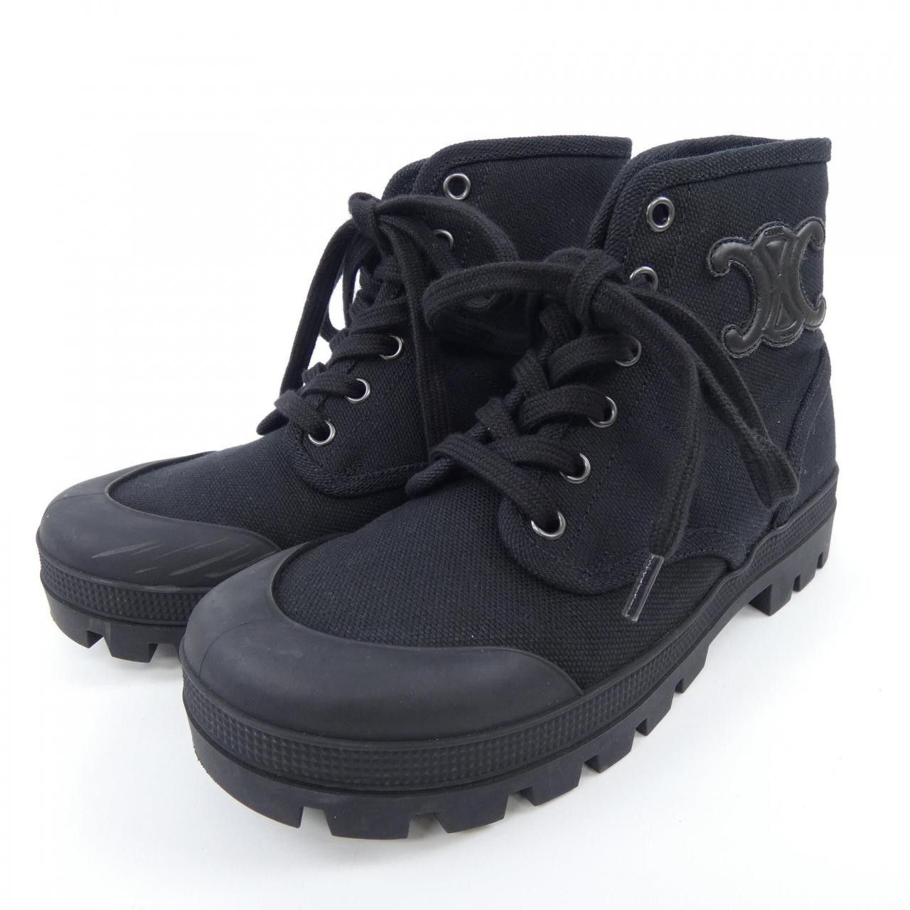 Celine Celine Celine Sneakers Leather Shoes 343142198C DUTY FREE for USA Size ONE SIZE - 3 Thumbnail