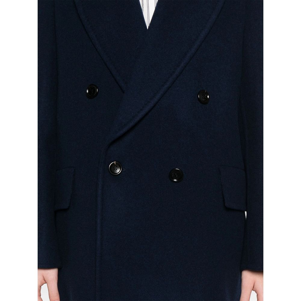 Max Mara Max Mara BLUE Coats - Double Breasted & Peacoats Size S / US 4 / IT 40 - 5 Thumbnail