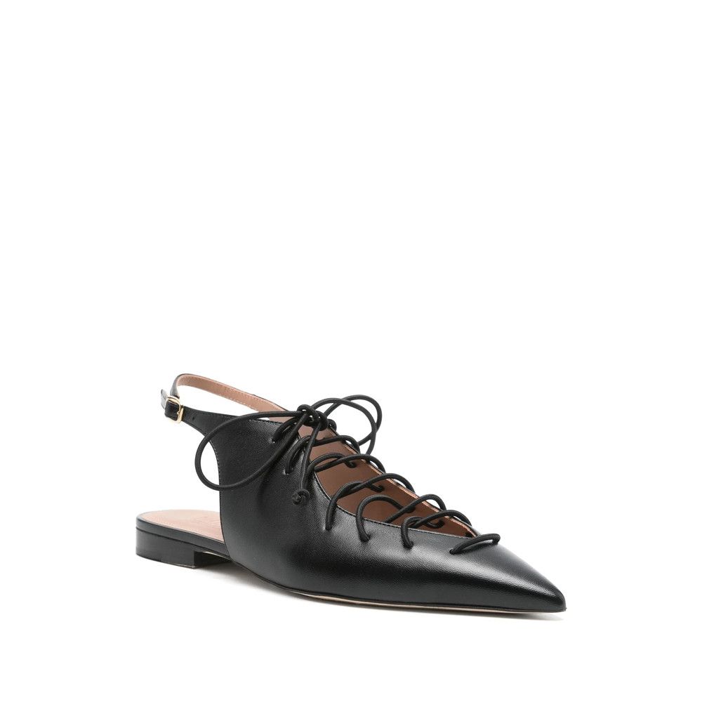 Malone Souliers BLACK Ballet Flats