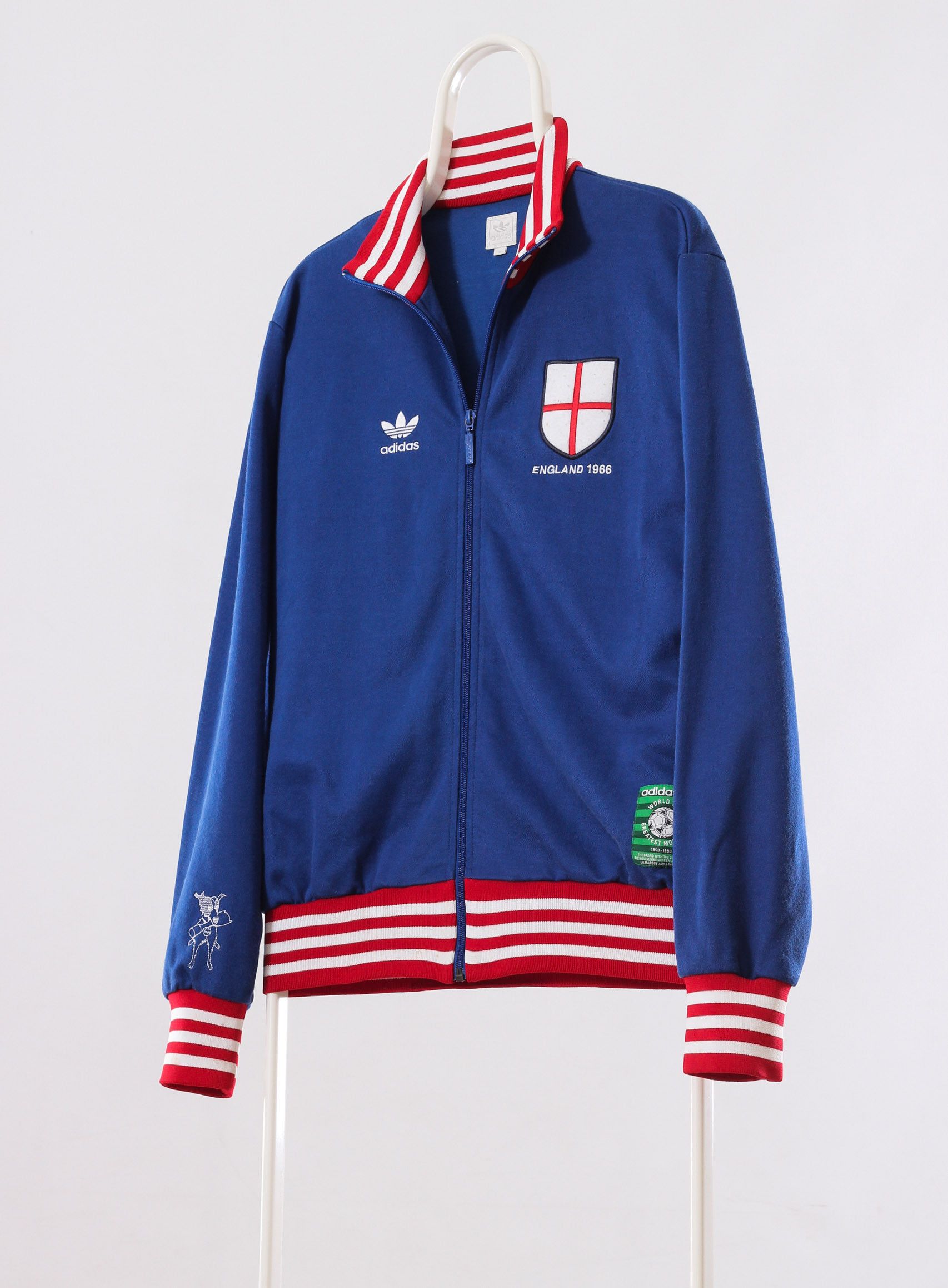 Adidas A1033JK 90's Vintage Mens ADIDAS ORIGINALS England 1966 Team