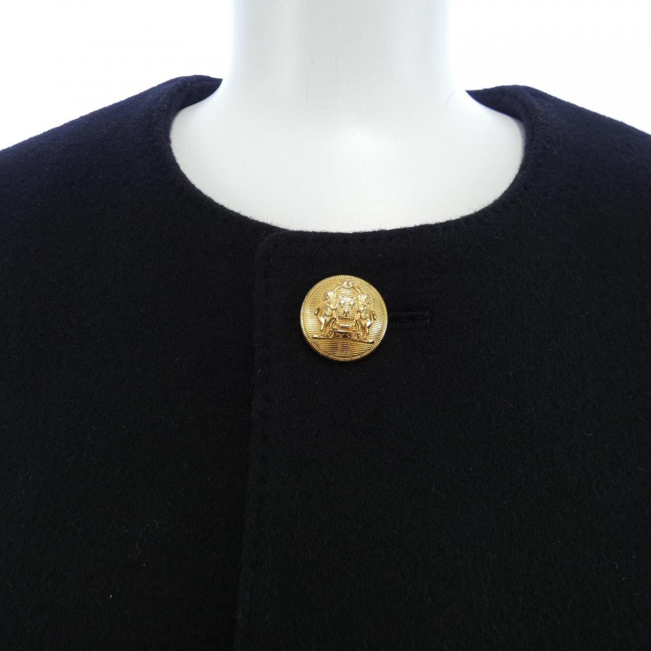 Celine Celine Celine 2V75F6700 Cashmere Collarless Jacket Others Outerwear 2V75F6700 DUTY FREE for USA Size ONE SIZE - 5 Thumbnail