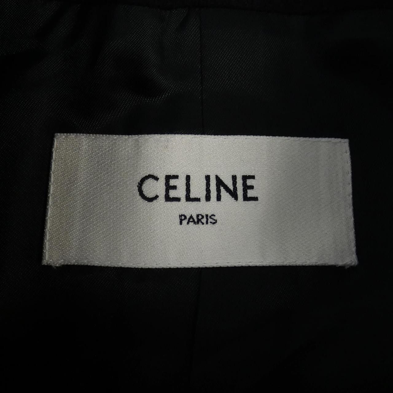 Celine Celine Celine 2V75F6700 Cashmere Collarless Jacket Others Outerwear 2V75F6700 DUTY FREE for USA Size ONE SIZE - 4 Thumbnail