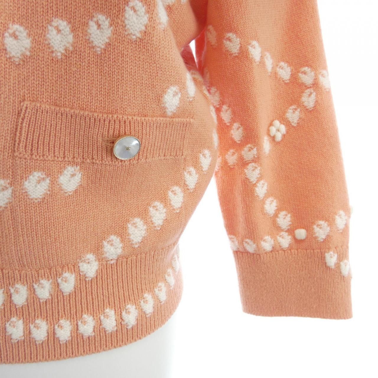 Chanel Chanel Chanel P79270K11420 Cashmere Cardigan Others Tops P79270K11420 DUTY FREE for USA Size ONE SIZE - 7 Thumbnail