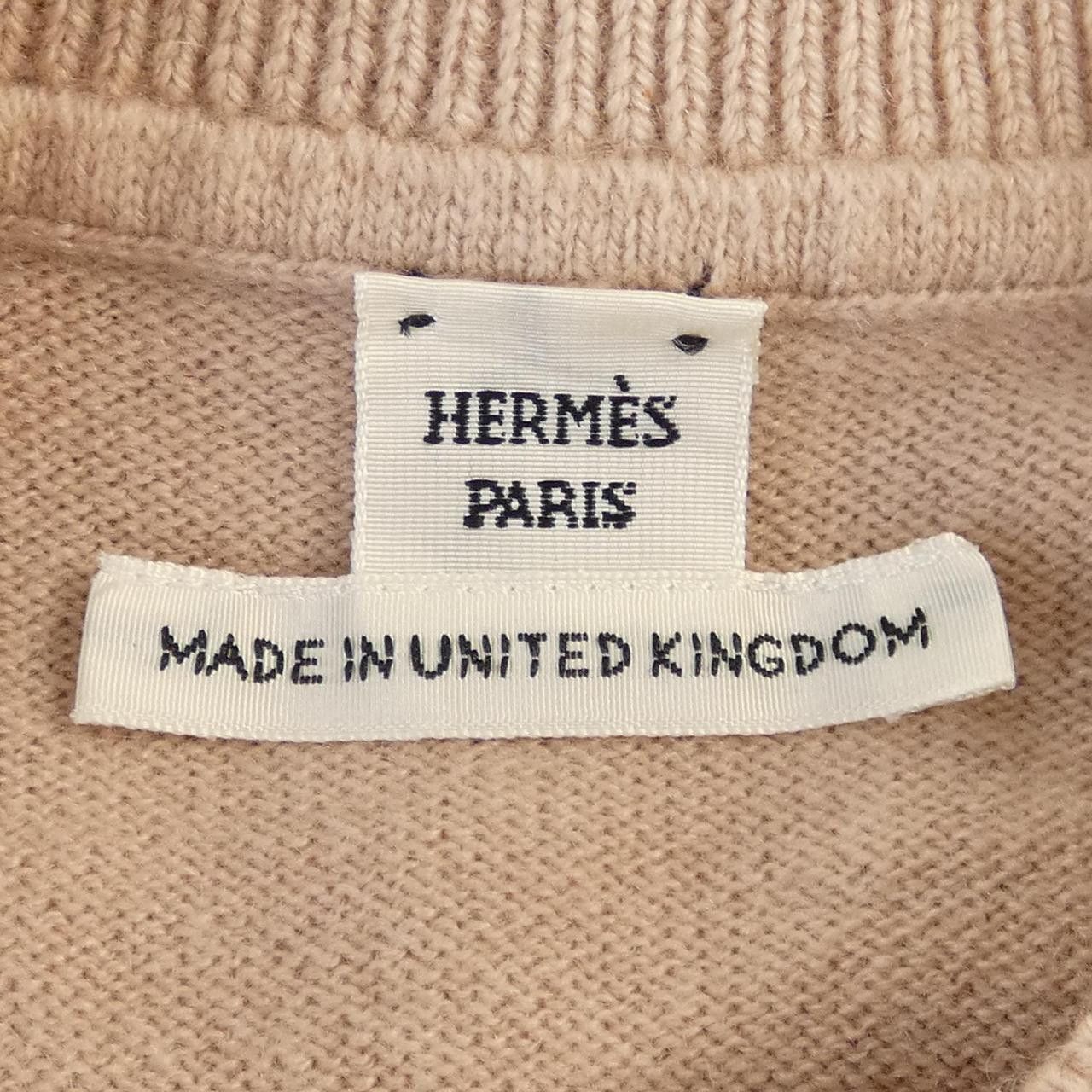 Hermes Hermes Hermes 3H2653D1 Cashmere Knitwear Others Tops DUTY FREE for USA Size ONE SIZE - 4 Thumbnail