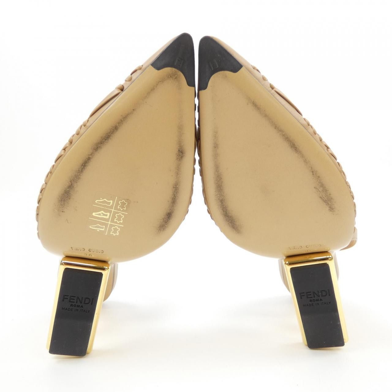 Fendi Fendi Fendi Sandals Leather Shoes DUTY FREE for USA Size ONE SIZE - 4 Thumbnail