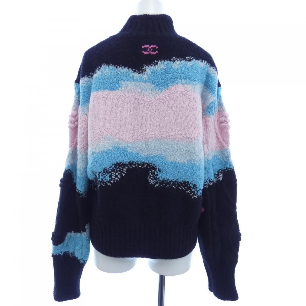 Chanel Chanel Chanel P73247K10553 22N Cashmere Knit Others Tops P73247K10553 22N DUTY FREE for USA Size ONE SIZE - 2 Thumbnail