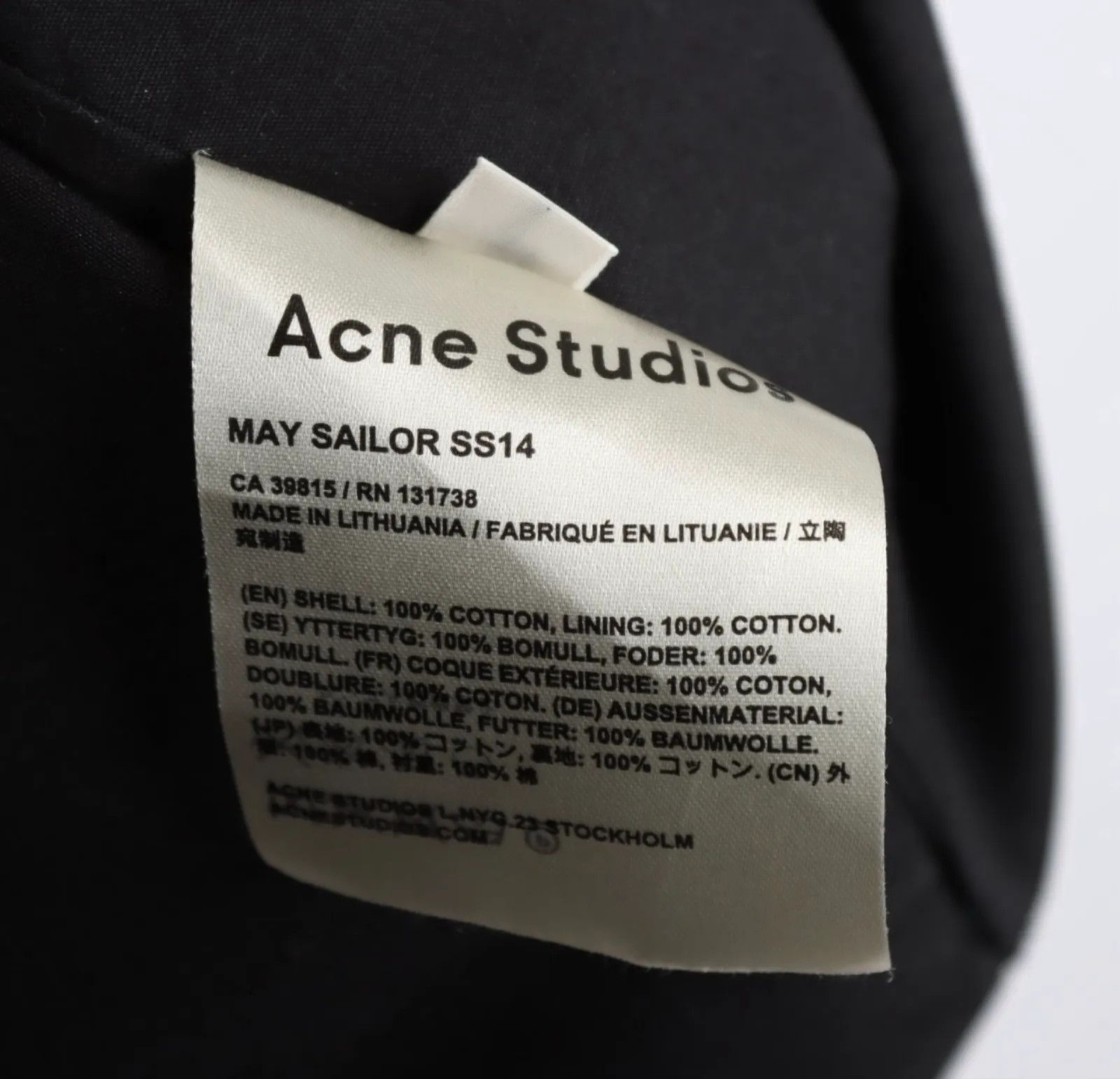 Acne Studios Acne Studios May Sailor SS14 Dress Size S / US 4 / IT 40 - 3 Thumbnail