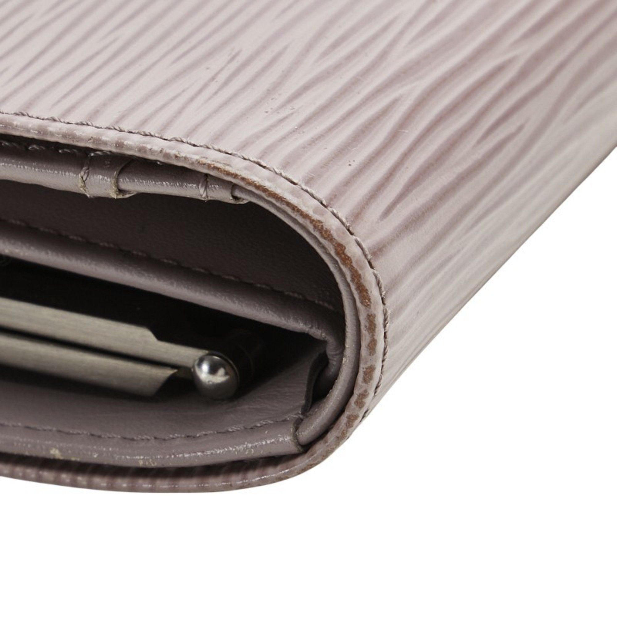 Louis Vuitton Louis Vuitton Epi Porte Monnaie Bi-fold Wallet M6324B Lilac Purple Leather Women's LOUIS VUITTON Size ONE SIZE - 6 Thumbnail