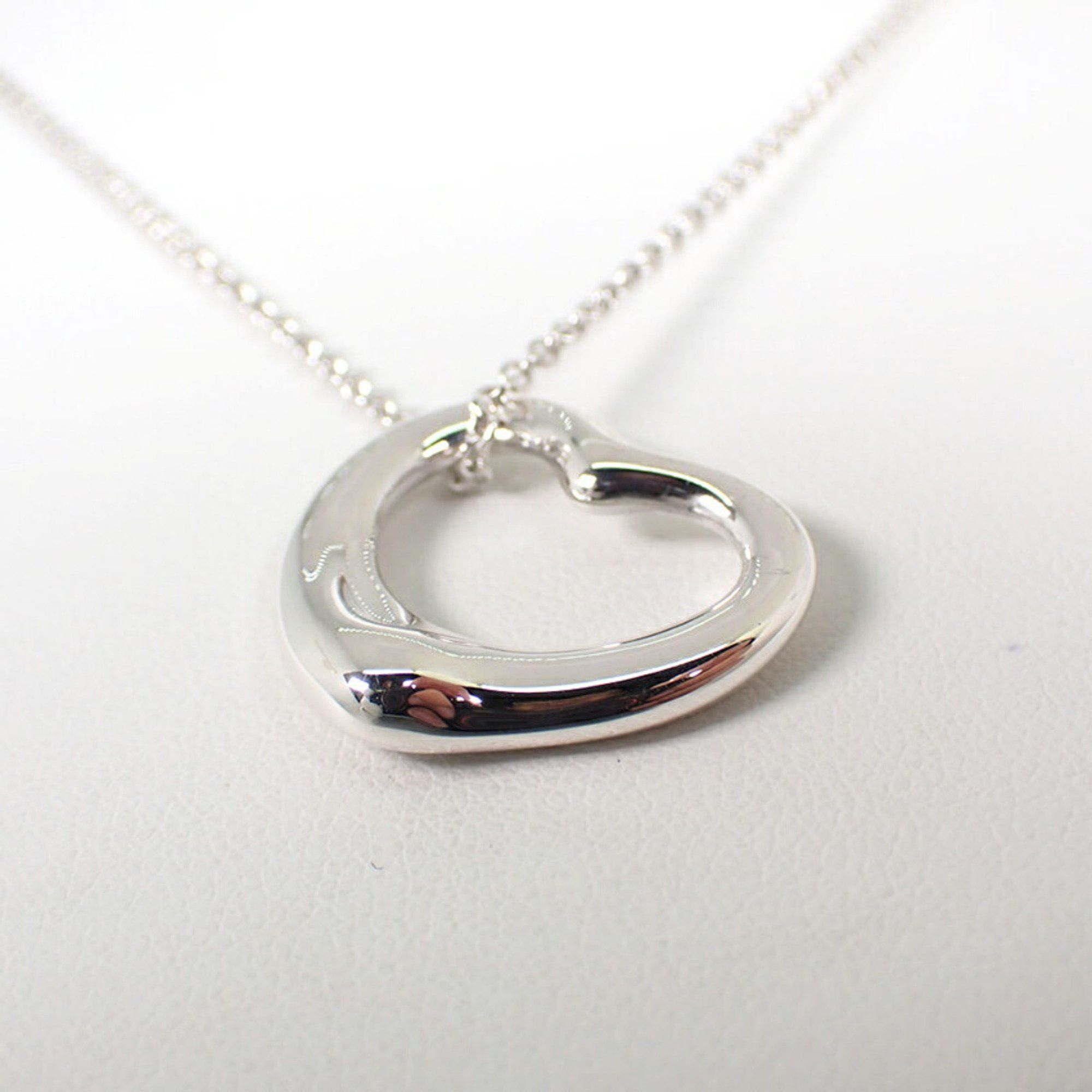 Tiffany & Co. TIFFANY SV925 heart pendant necklace Size ONE SIZE - 5 Thumbnail