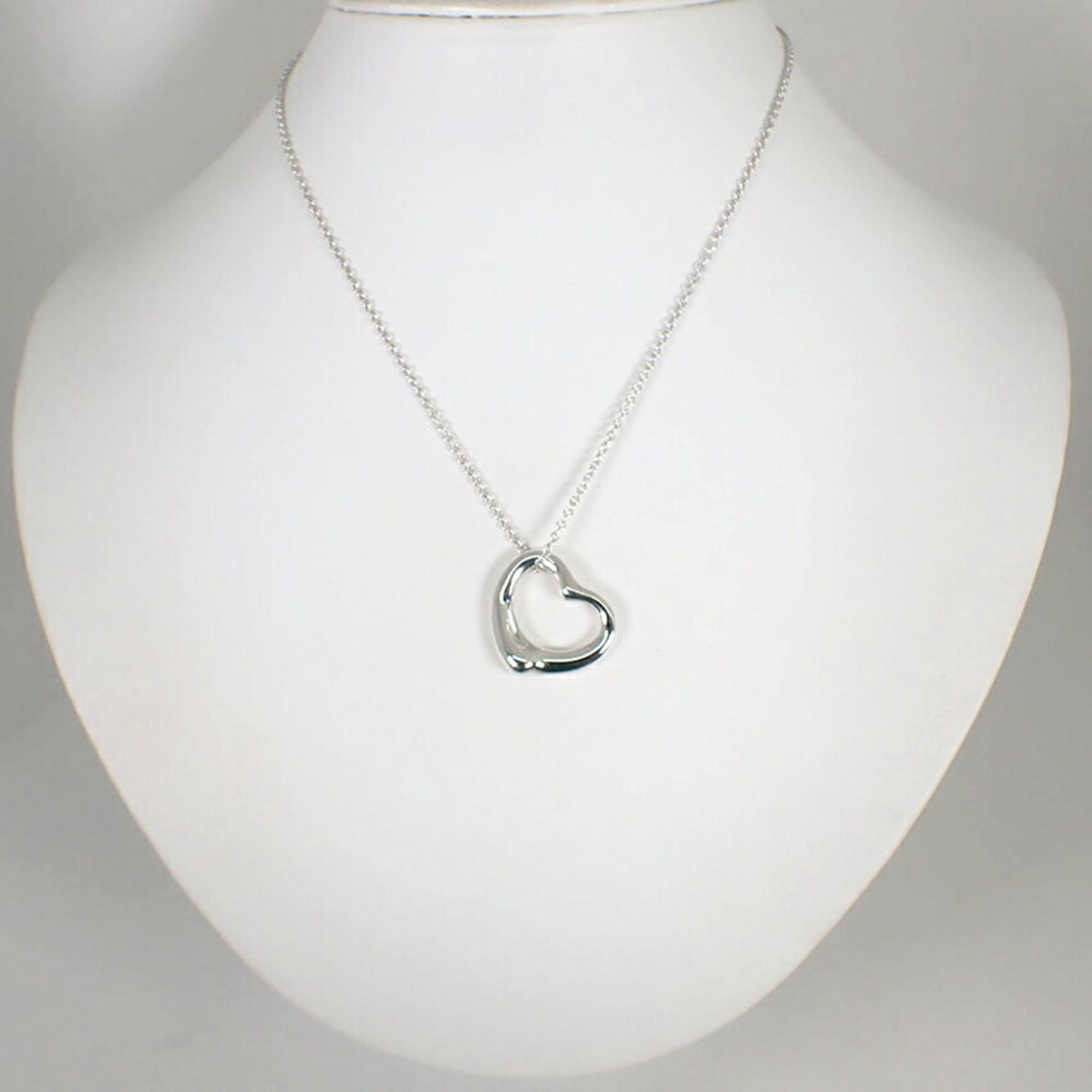 Tiffany & Co. TIFFANY SV925 heart pendant necklace Size ONE SIZE - 3 Thumbnail