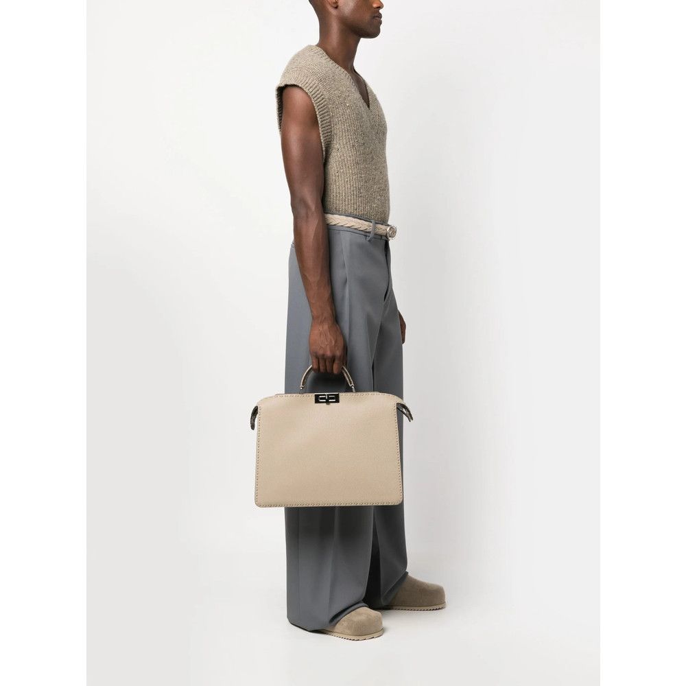 Fendi Fendi NEUTRALS Tote Bags Size ONE SIZE - 4 Thumbnail