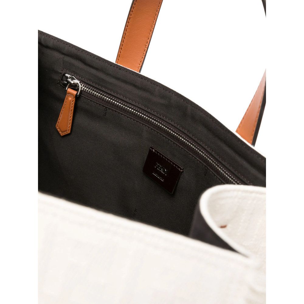 Fendi Fendi NEUTRALS Tote Bags Size ONE SIZE - 4 Thumbnail