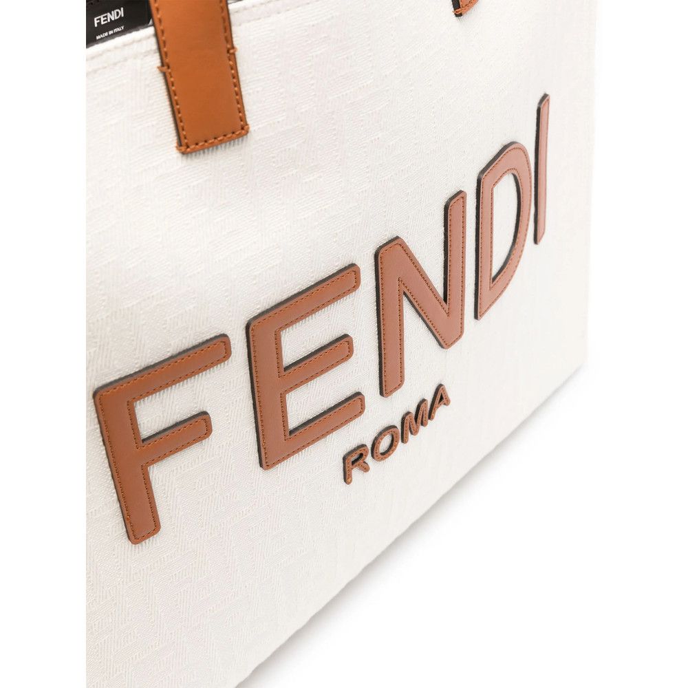 Fendi Fendi NEUTRALS Tote Bags Size ONE SIZE - 3 Thumbnail