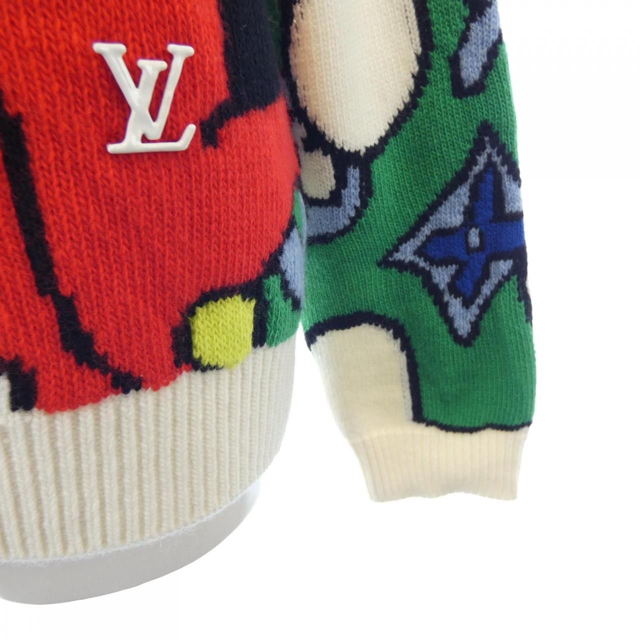 Louis Vuitton Louis Vuitton Louis Vuitton Knit Cotton Tops HON63WVW2 DUTY FREE for USA Size ONE SIZE - 6 Thumbnail