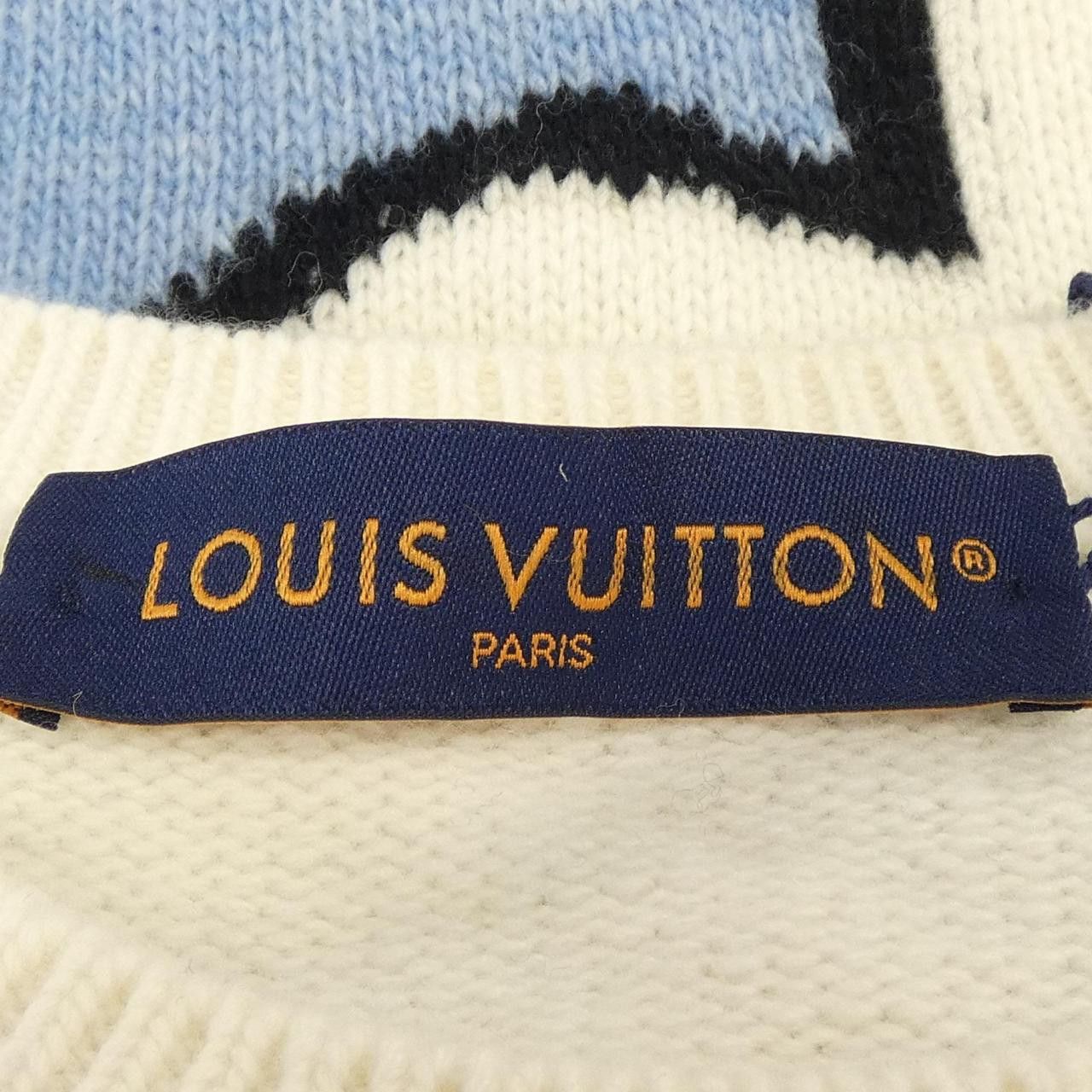 Louis Vuitton Louis Vuitton Louis Vuitton Knit Cotton Tops HON63WVW2 DUTY FREE for USA Size ONE SIZE - 4 Thumbnail
