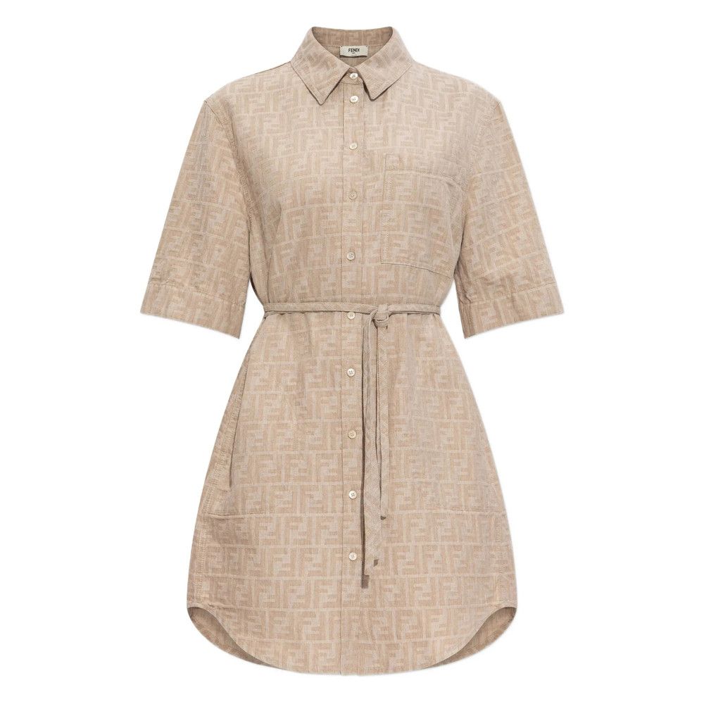 Fendi NEUTRALS Dresses - Day Dresses