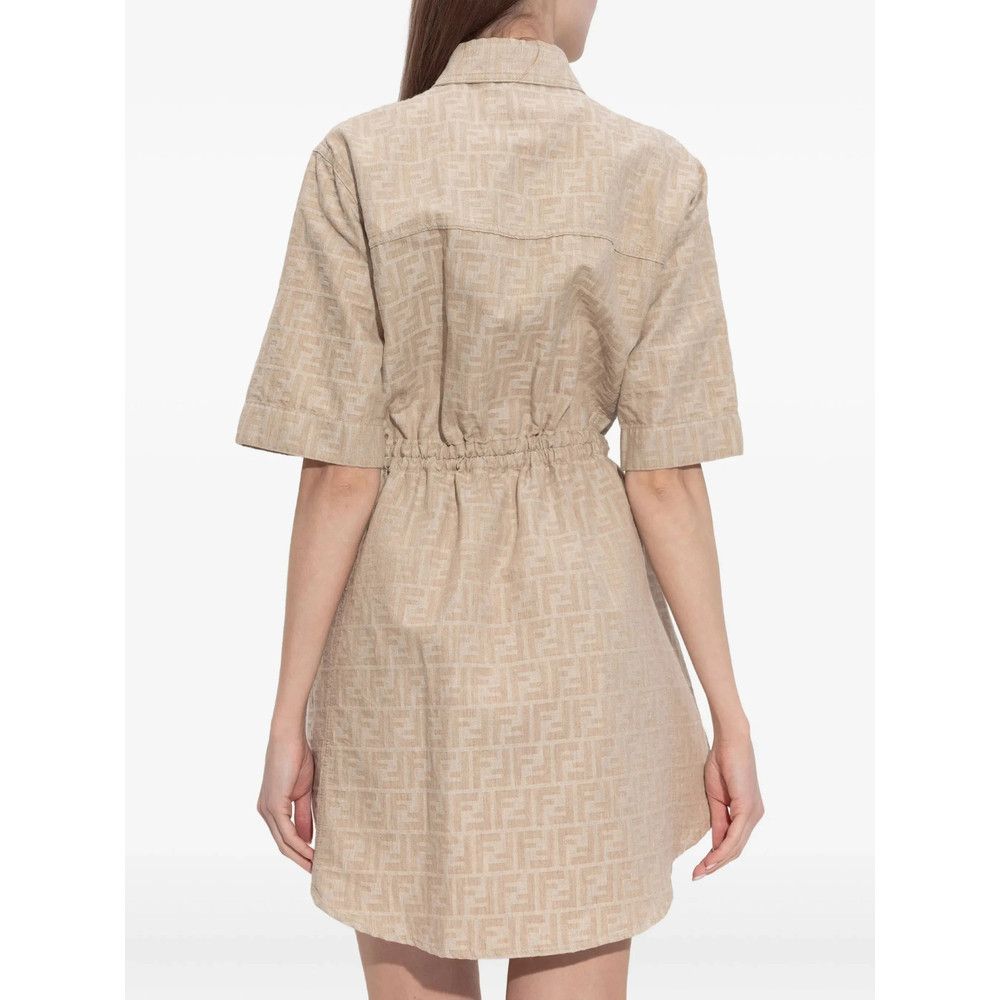 Fendi NEUTRALS Dresses - Day Dresses