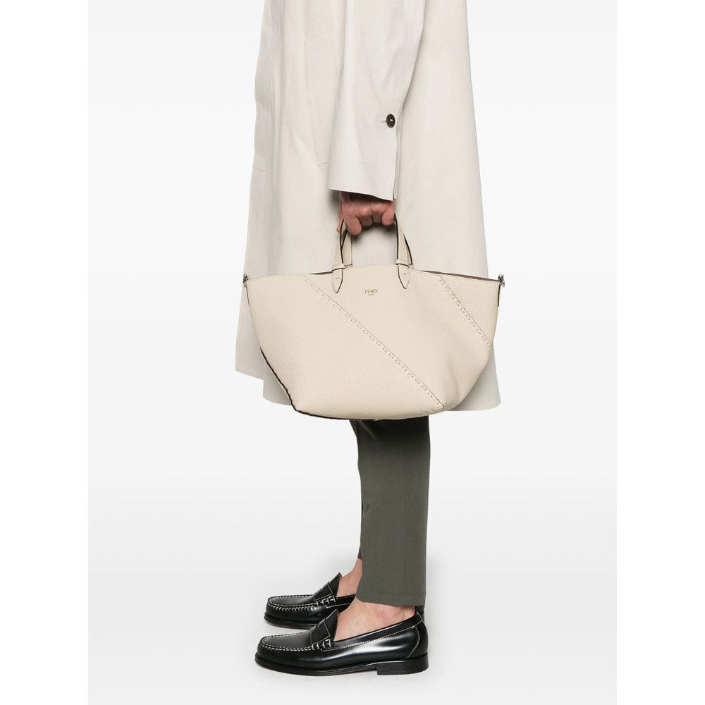 Fendi Fendi NEUTRALS Tote Bags Size ONE SIZE - 5 Thumbnail