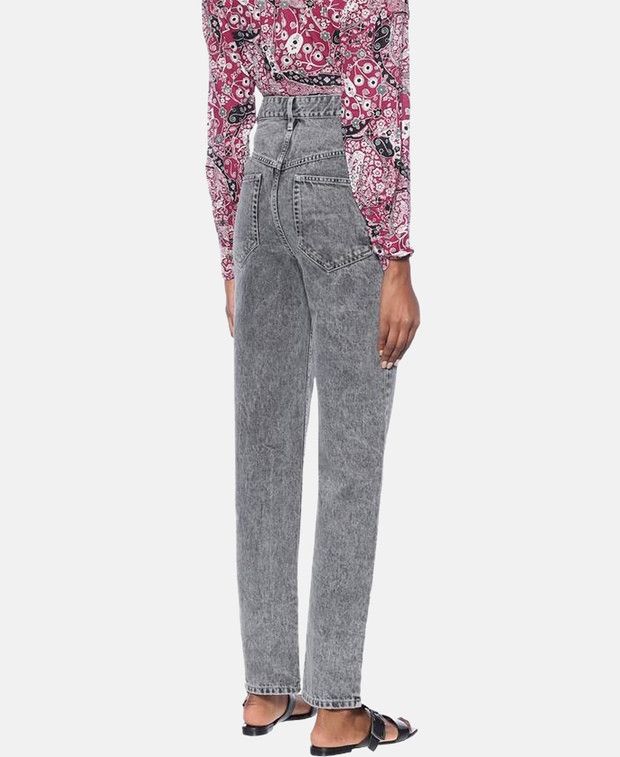 Isabel Marant Etoile Straight leg jeans Size 32" / US 10 / IT 46 - 2 Thumbnail