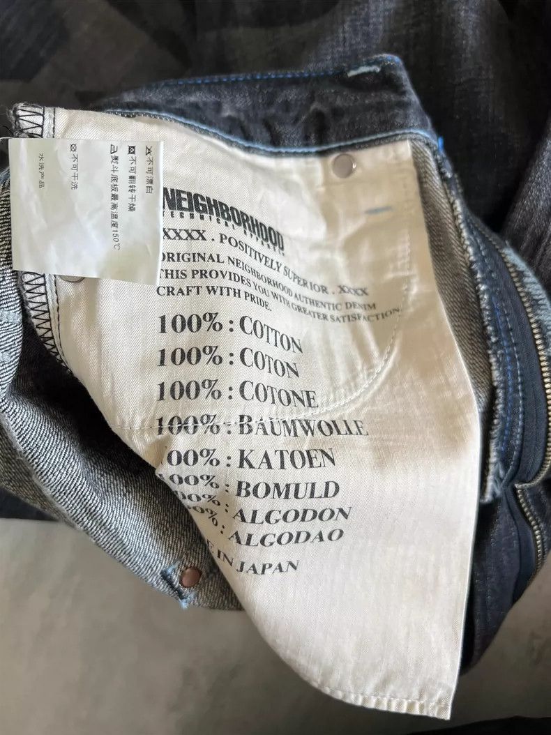 Neighborhood NEIGHBORHOOD 3204 Rebel Waltz Jeans - dmc Size US 34 / EU 50 - 6 Thumbnail
