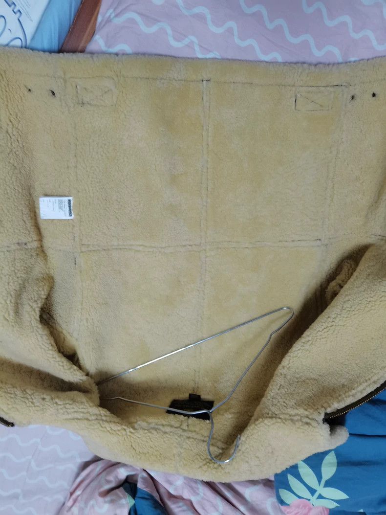 Neighborhood Neighborhood B3 Shearling Leather Jacket - dmc Size US M / EU 48-50 / 2 - 5 Thumbnail
