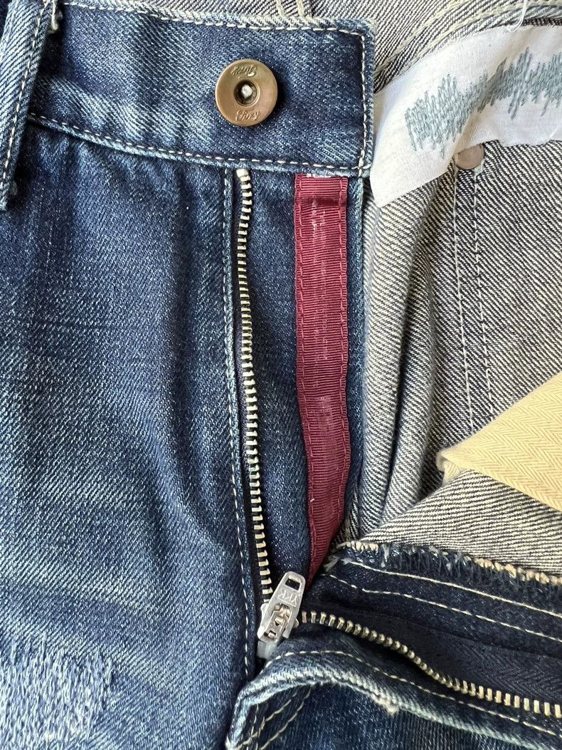 Neighborhood Neighborhood SCAB Fenom Ripped Denim Jeans - dmc Size US 27 - 5 Thumbnail