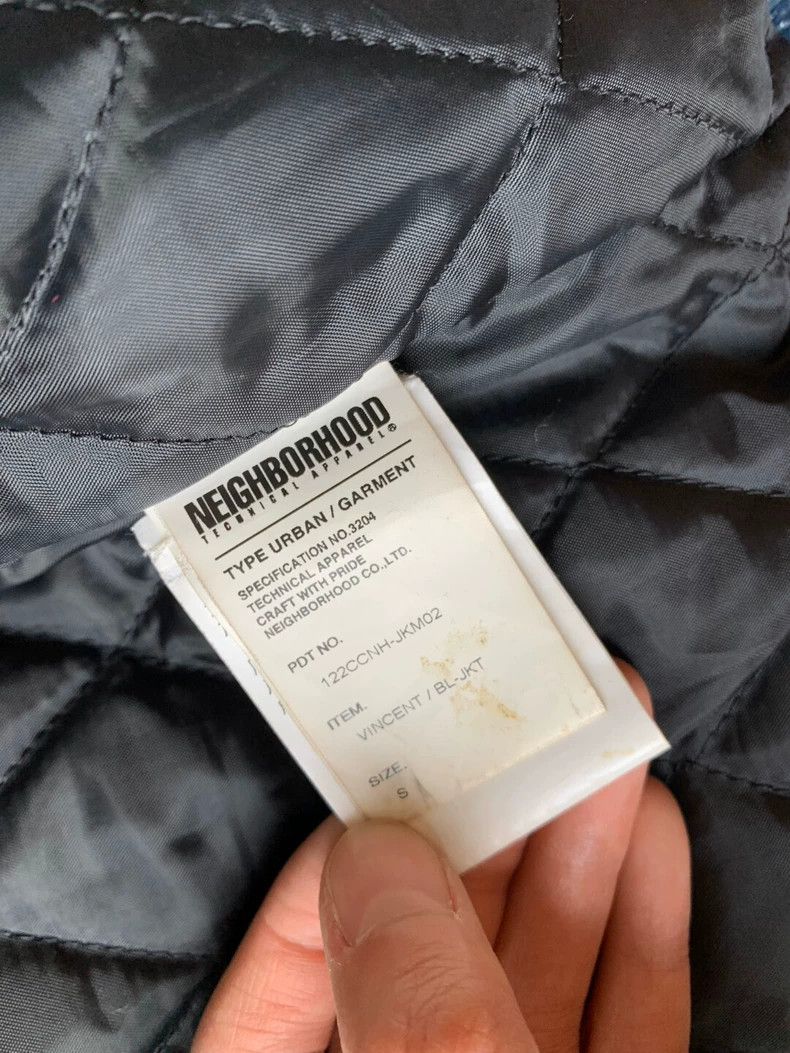 Neighborhood Neighborhood Blue Leather Jacket S - dmc Size US S / EU 44-46 / 1 - 4 Thumbnail