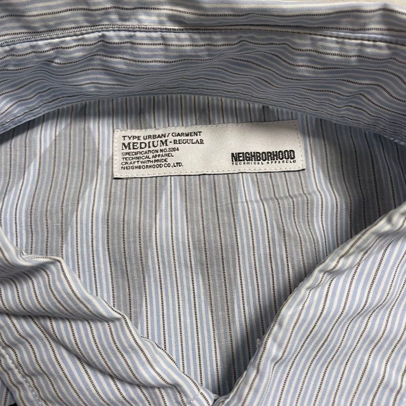 Neighborhood NBHD Limited Striped Button-Up Shirt - dmc Size US M / EU 48-50 / 2 - 3 Thumbnail