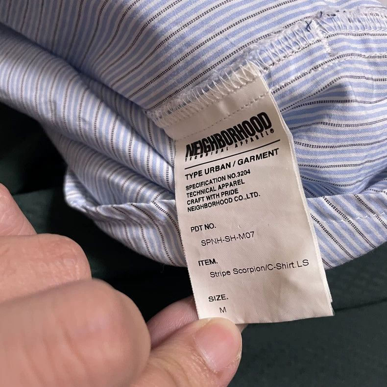 Neighborhood NBHD Limited Striped Button-Up Shirt - dmc Size US M / EU 48-50 / 2 - 4 Thumbnail
