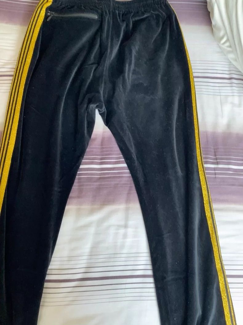 Needles Needles Black Gold Velvet Pants M - dmc Size US 38 / EU 54 - 2 Thumbnail